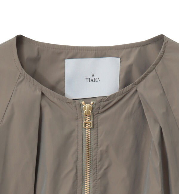 TIARA「ペプラムブルゾン」|ブルゾン・スタジャン|