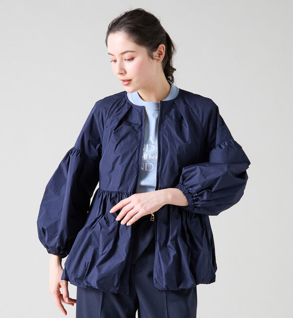 TIARA「ペプラムブルゾン」|ブルゾン・スタジャン|