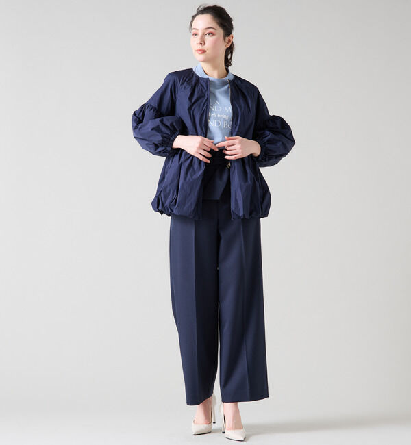 TIARA「ペプラムブルゾン」|ブルゾン・スタジャン|