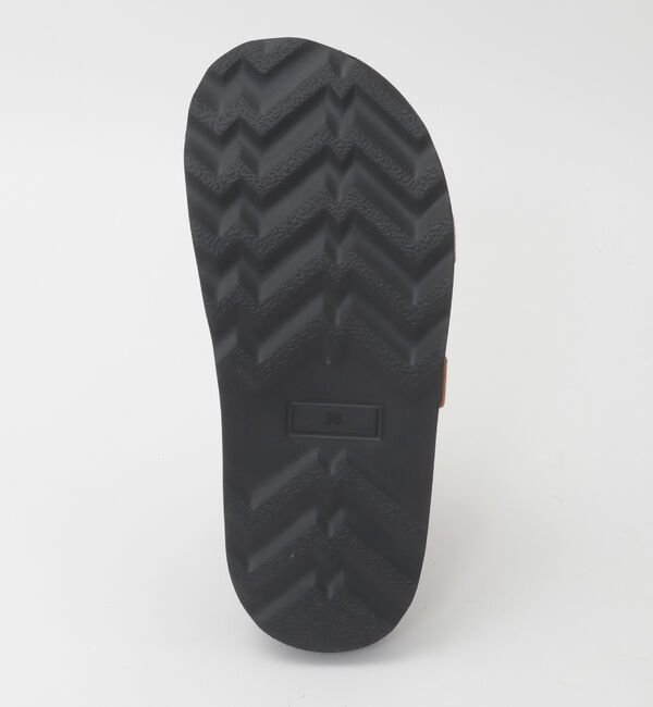 SOFFITTO「【MOHI/モヒ】スエード ダブルベルト スタッズ サンダル 12RD22-108-AF」|サンダル|