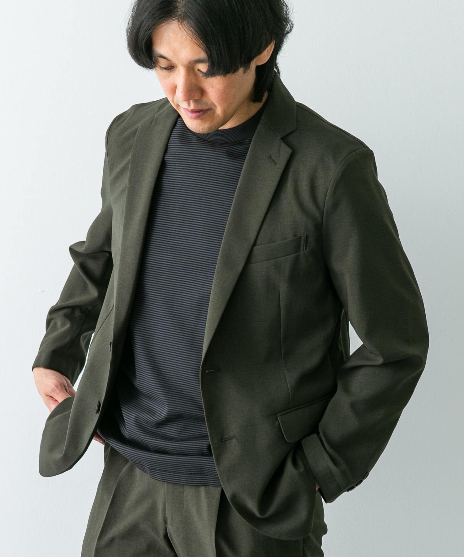 URBAN RESEARCH DOORS「『イージーケア』LIFE STYLE TAILOR　メランジトロストレッチジャケット」|その他|