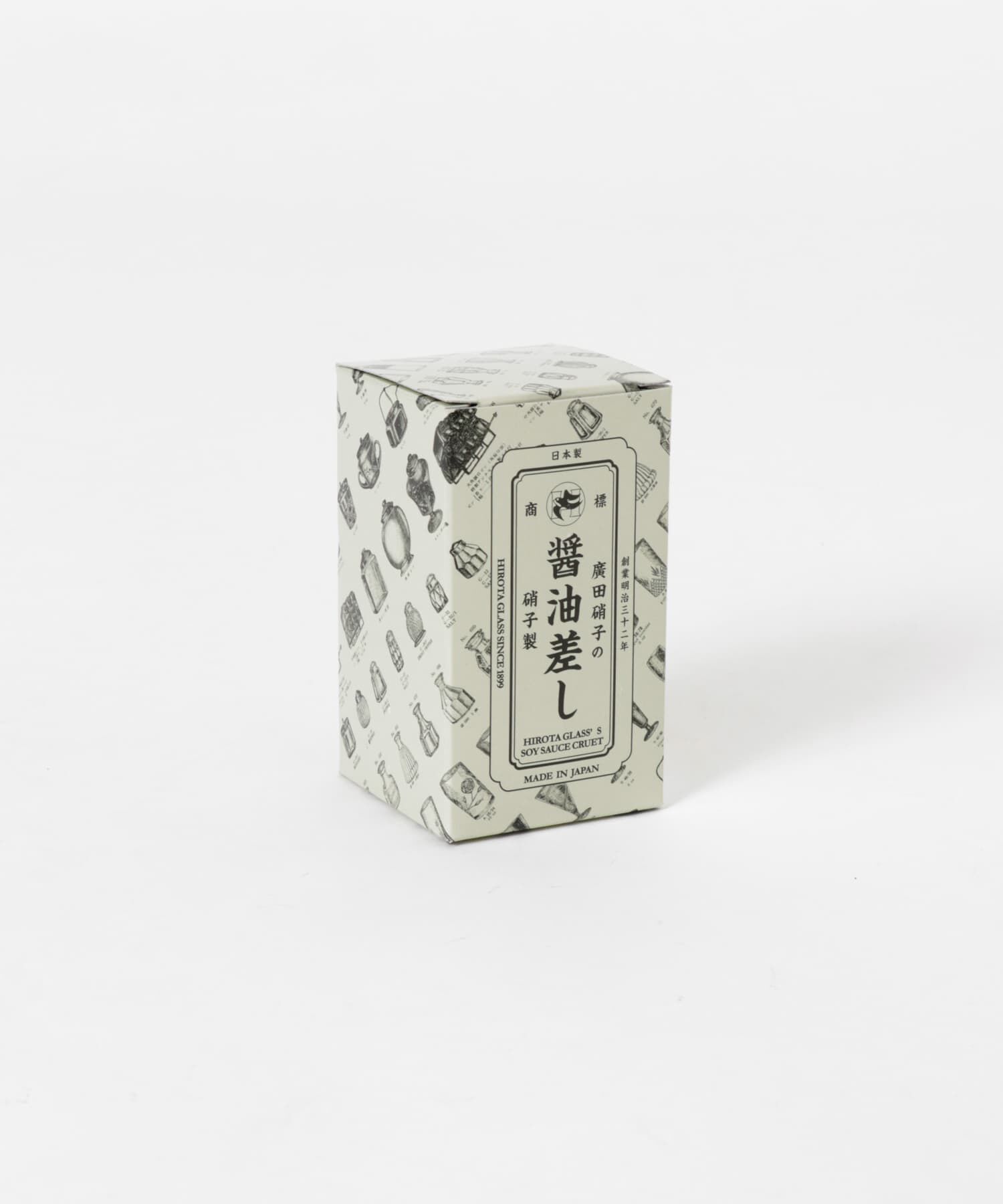 URBAN RESEARCH「『WEB限定』廣田硝子　復刻醤油差し　アンバー　四角」|食器・キッチングッズ|