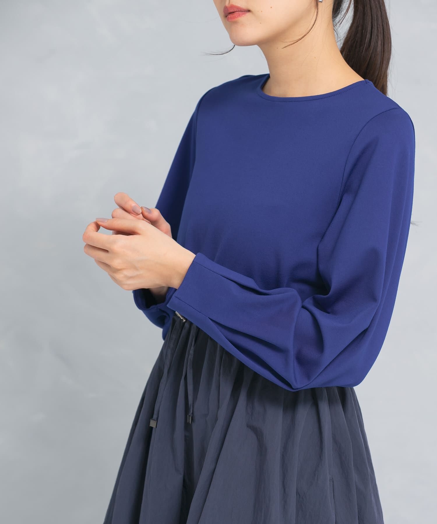 URBAN RESEARCH ROSSO「ドッキングウエストドロストワンピース」|ワンピース|