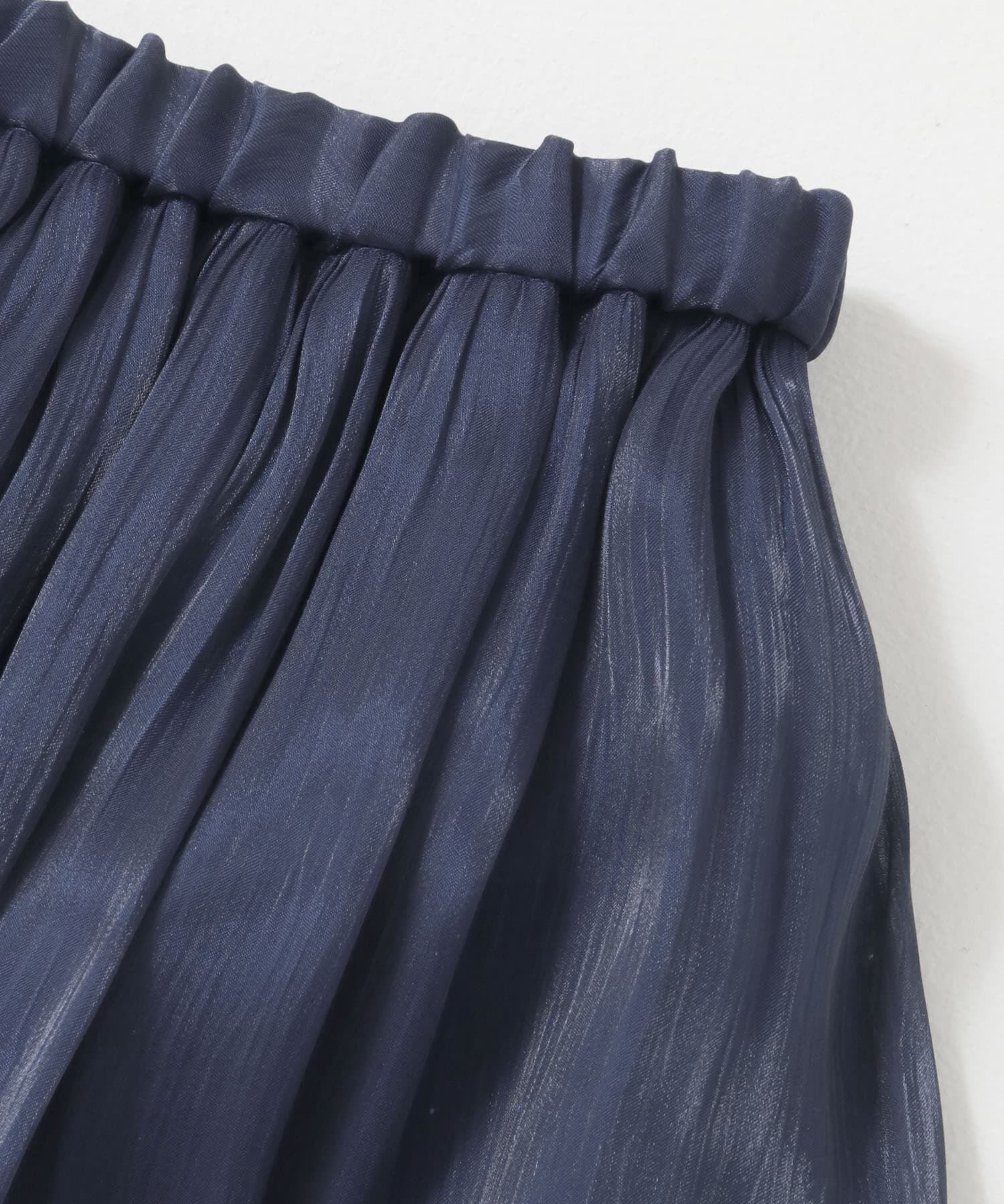 URBAN RESEARCH ROSSO「グロッシーギャザーフレアスカート」|スカート|