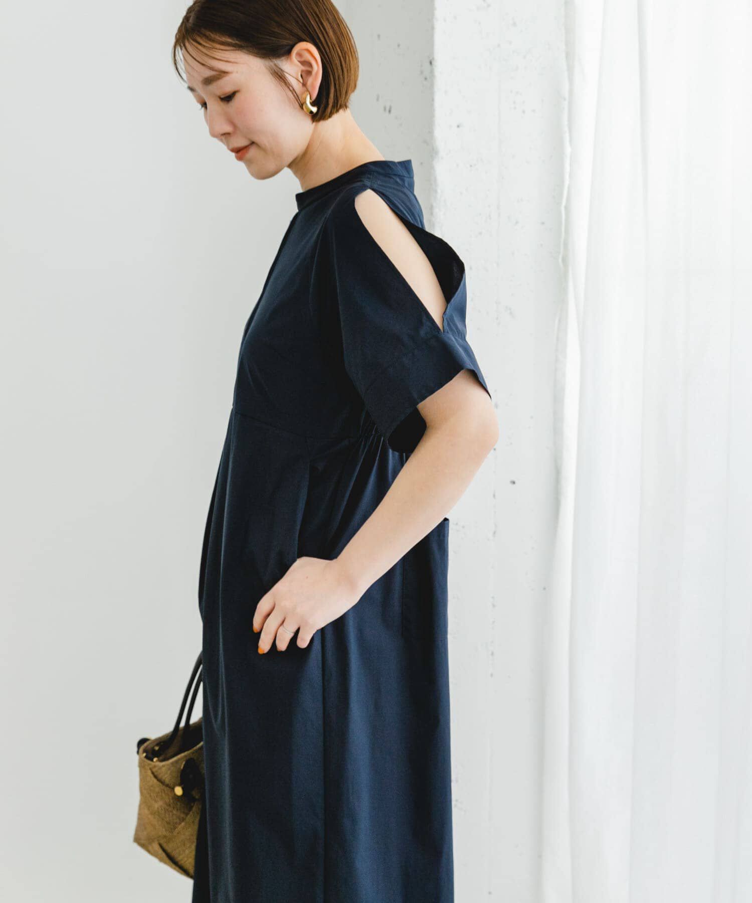 URBAN RESEARCH ROSSO「F by ROSSO　スリットショルダーワンピース」|ワンピース|