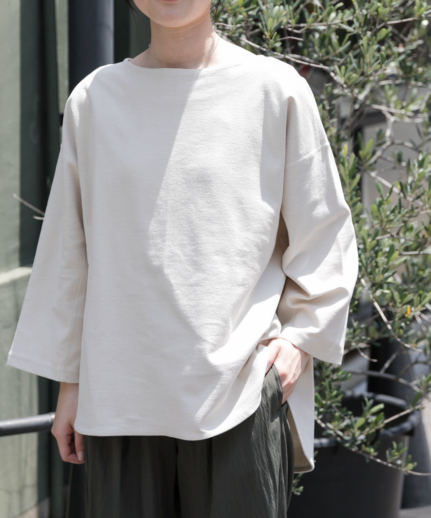 URBAN RESEARCH DOORS「FORK&SPOON　ジャガードプルオーバー」|Tシャツ・カットソー|