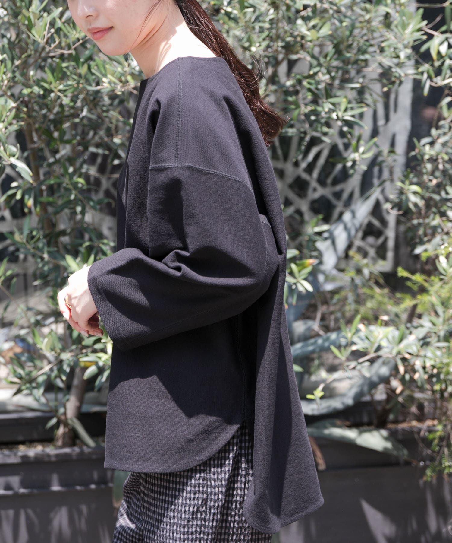 URBAN RESEARCH DOORS「FORK&SPOON　ジャガードプルオーバー」|Tシャツ・カットソー|