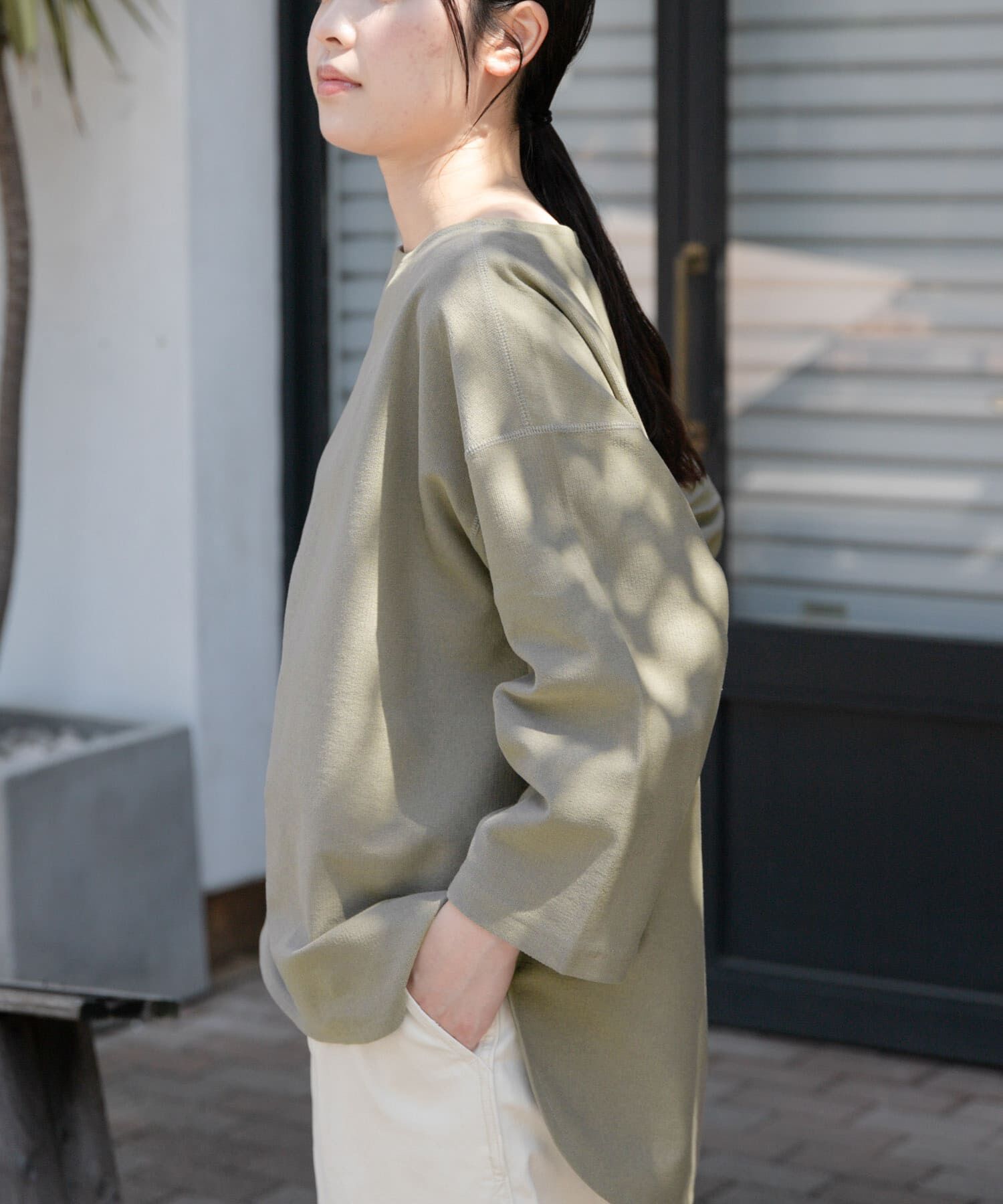 URBAN RESEARCH DOORS「FORK&SPOON　ジャガードプルオーバー」|Tシャツ・カットソー|