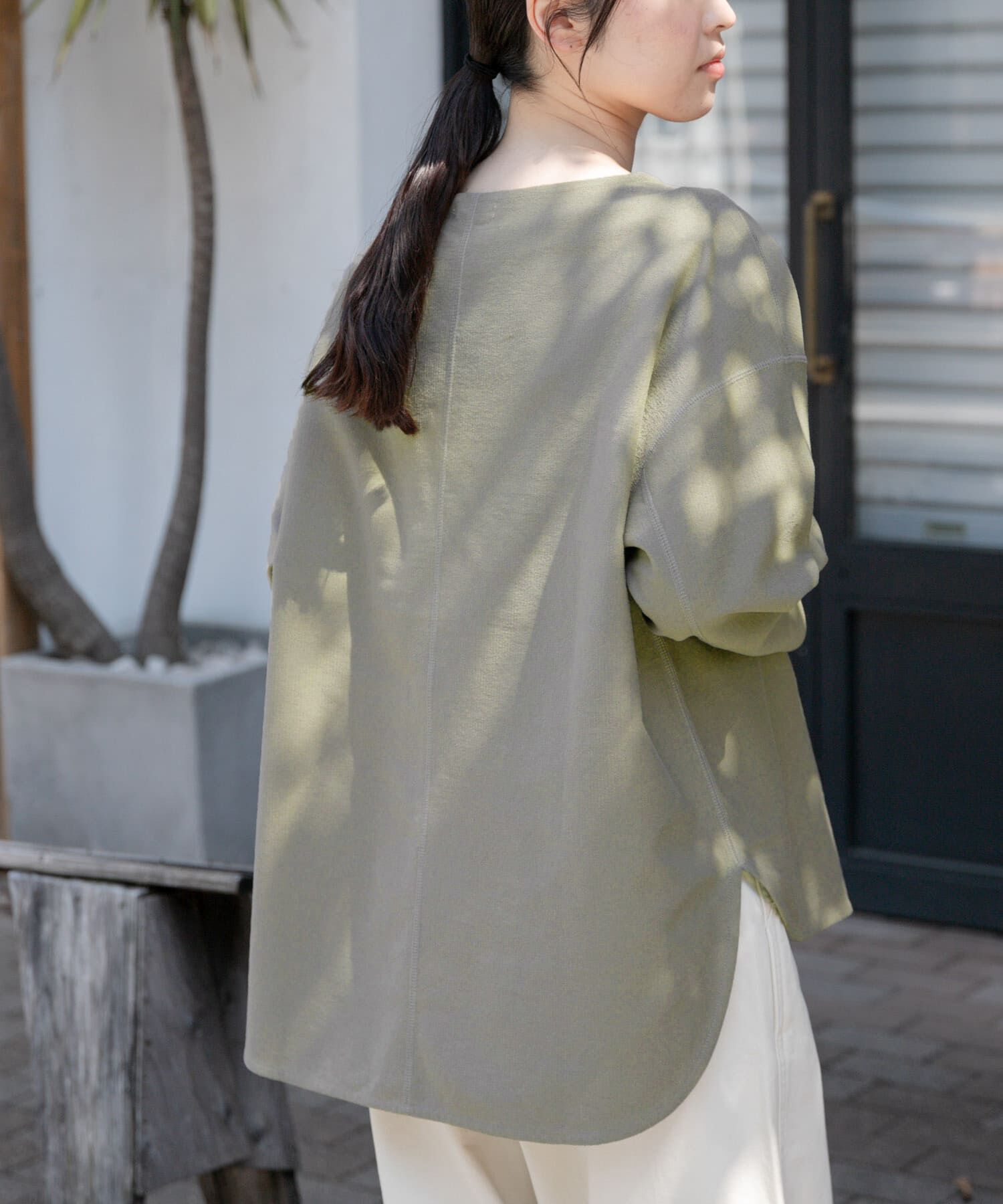 URBAN RESEARCH DOORS「FORK&SPOON　ジャガードプルオーバー」|Tシャツ・カットソー|