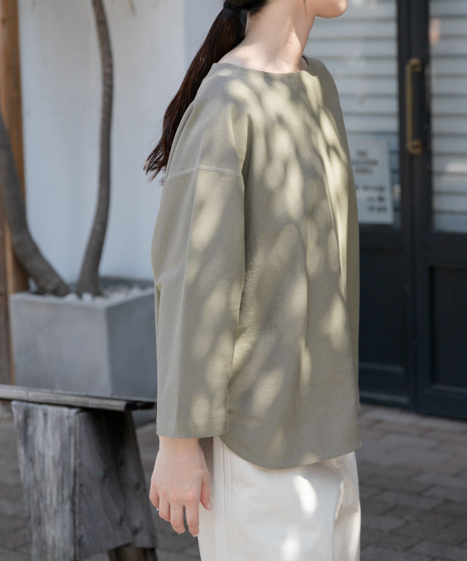 URBAN RESEARCH DOORS「FORK&SPOON　ジャガードプルオーバー」|Tシャツ・カットソー|