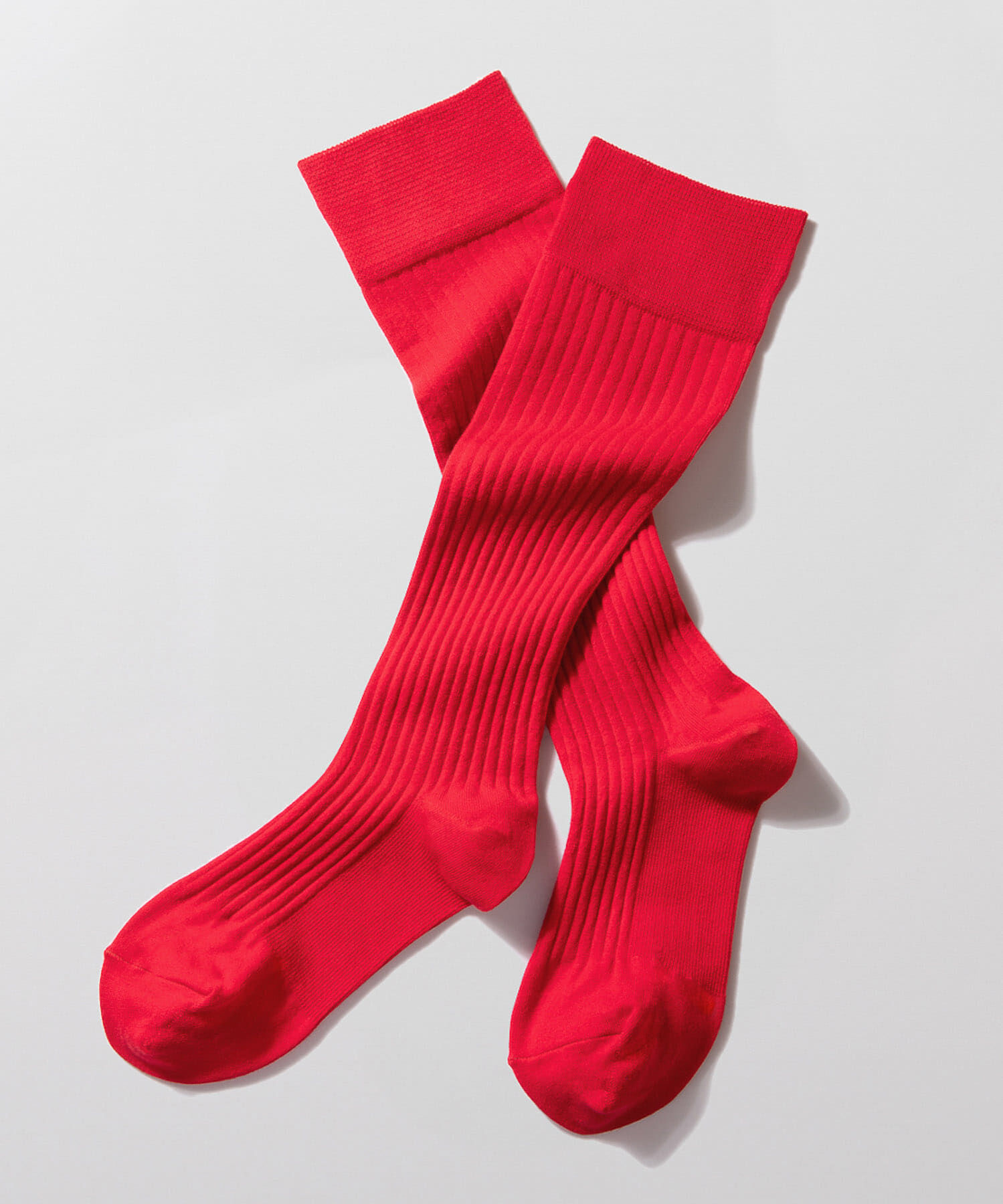 RODE SKO「『着圧』MAEE　コンプレッションリブソックス」|ソックス|レッド