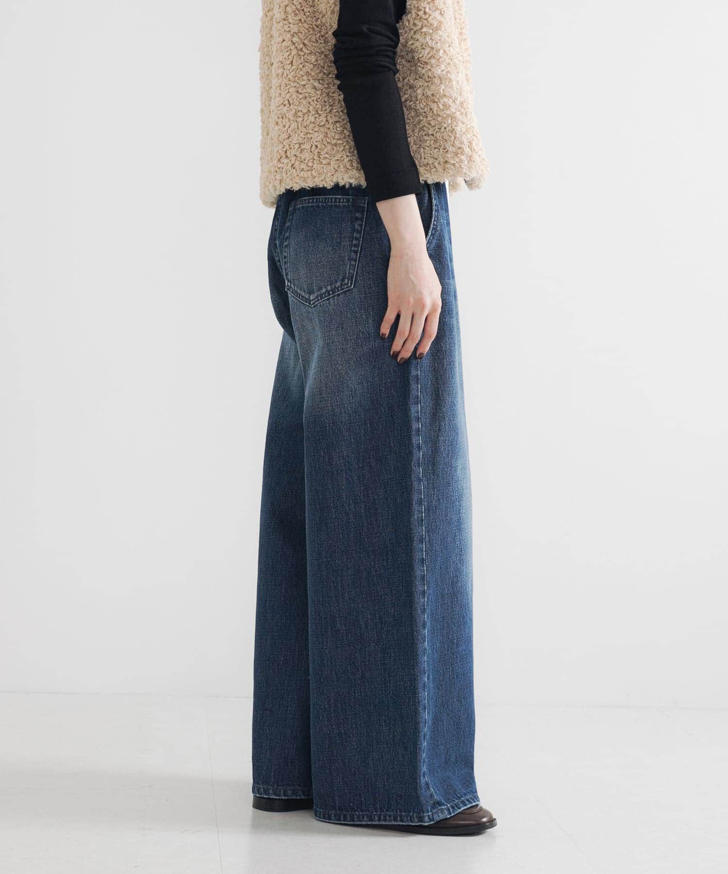 URBAN RESEARCH「デニムイージーワイドパンツ」|デニム|