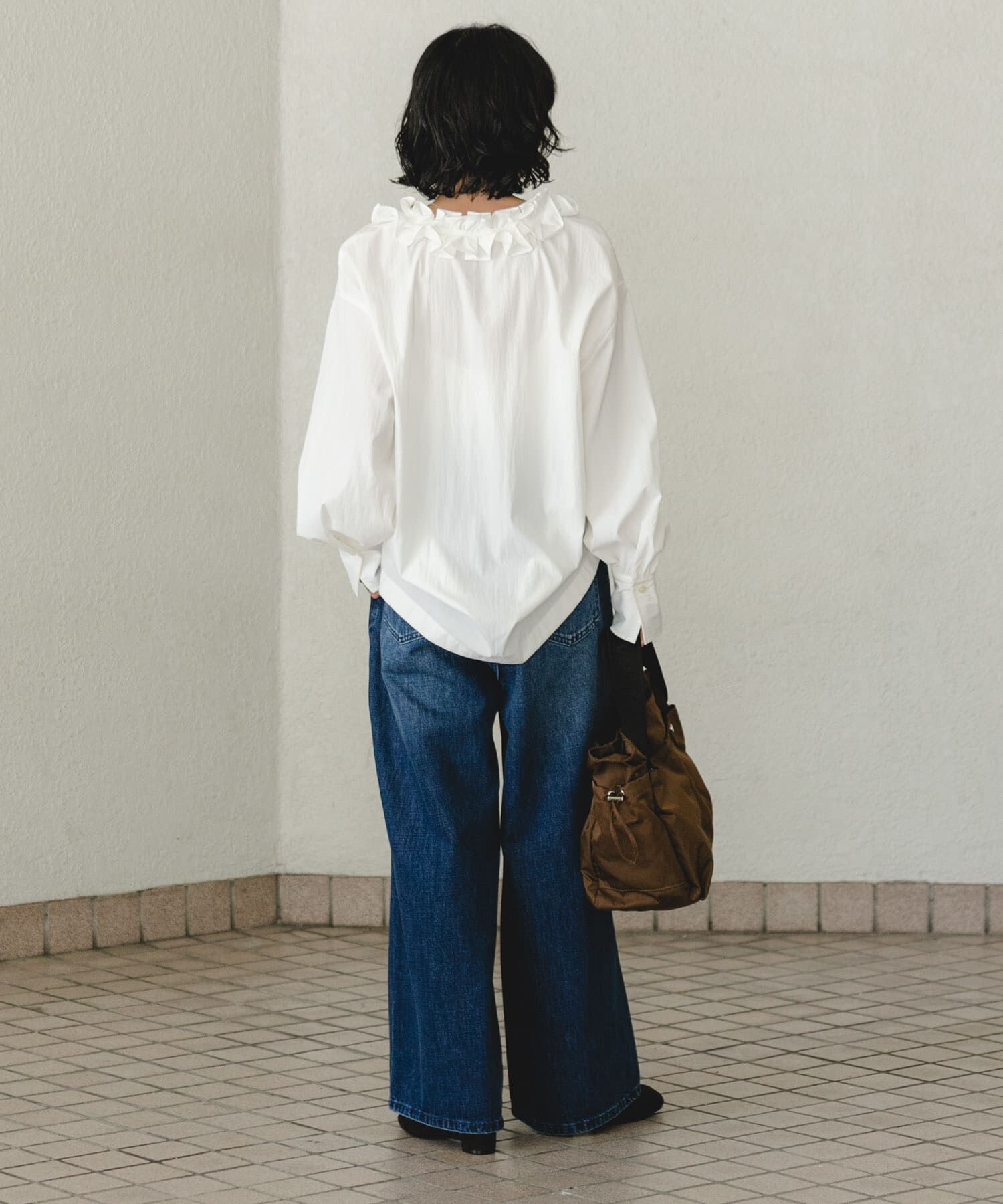 URBAN RESEARCH「デニムイージーワイドパンツ」|デニム|