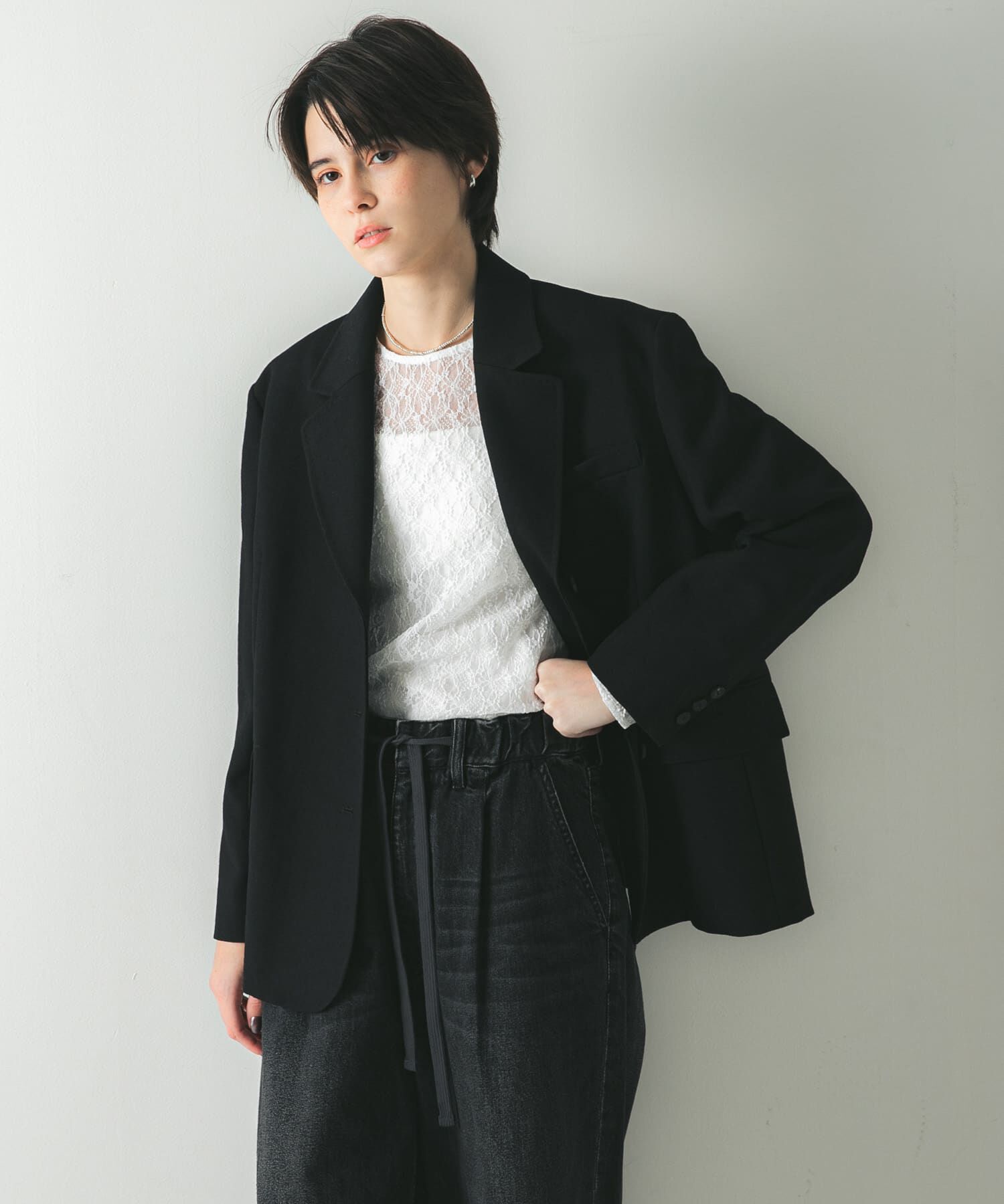 URBAN RESEARCH「強撚ウールテーラードジャケット」|その他|