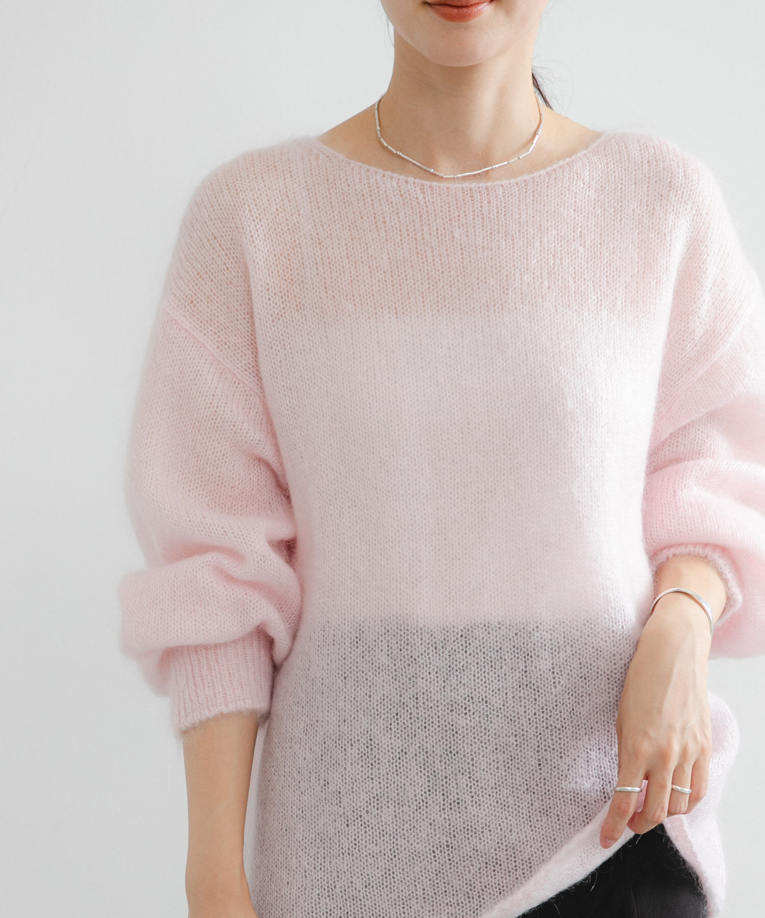 URBAN RESEARCH「ヘアリールーズニット」|ニット・セーター|