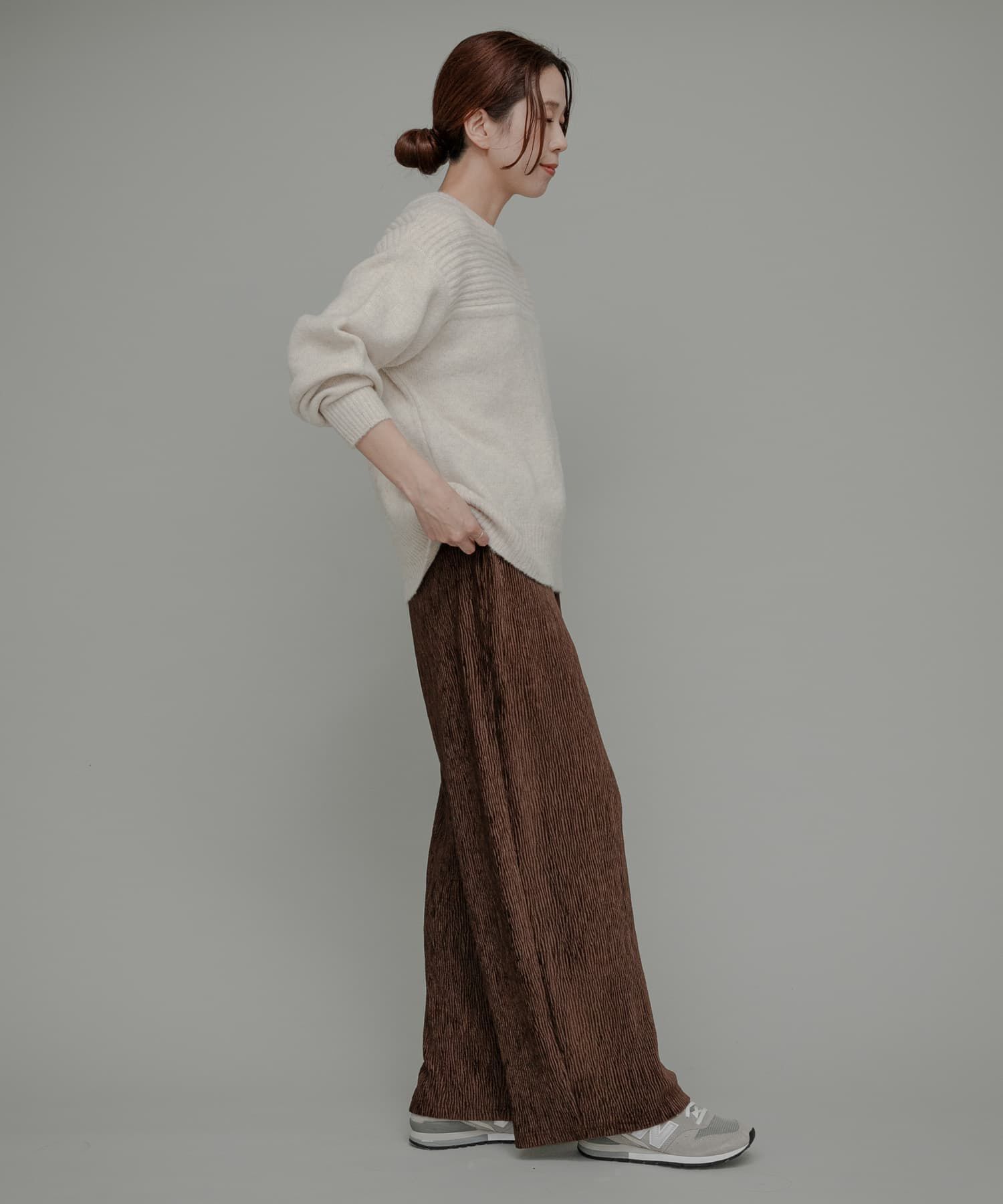 Sonny Label 「ベロアプリーツイージーカットパンツ」|その他|