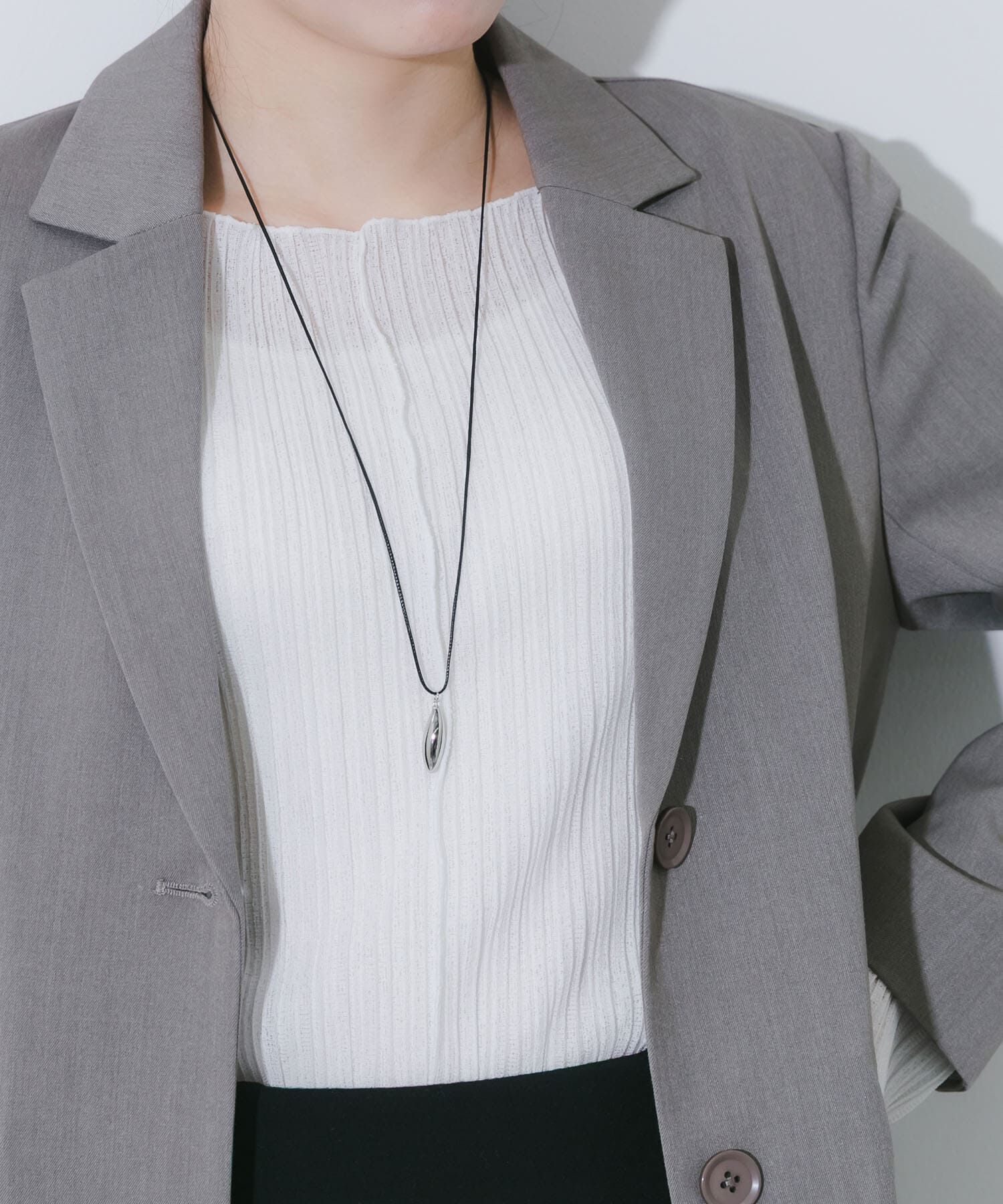 SMELLY「トップコードチョーカーネックレス」|ネックレス|