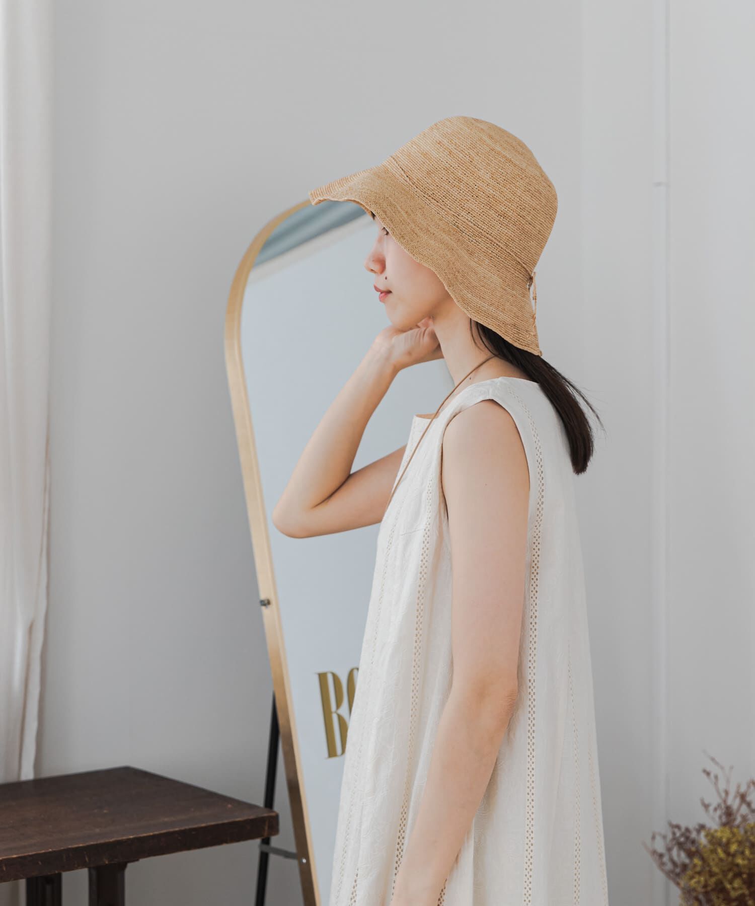 URBAN RESEARCH DOORS「レースノースリーブワンピース」|その他|