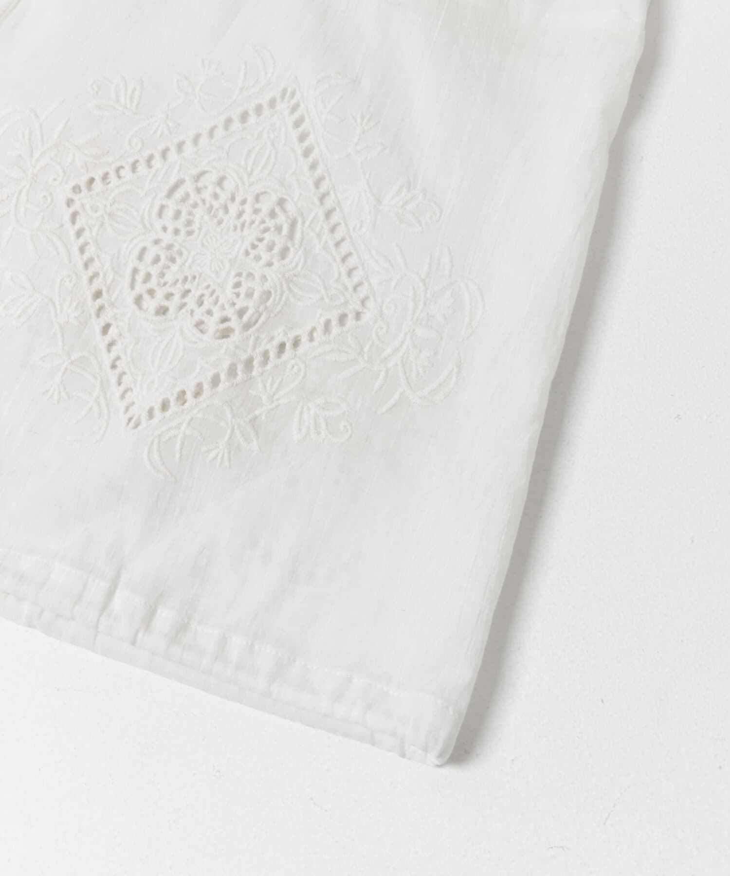 URBAN RESEARCH DOORS「パッチワーク刺繍ブラウス」|シャツ・ブラウス|