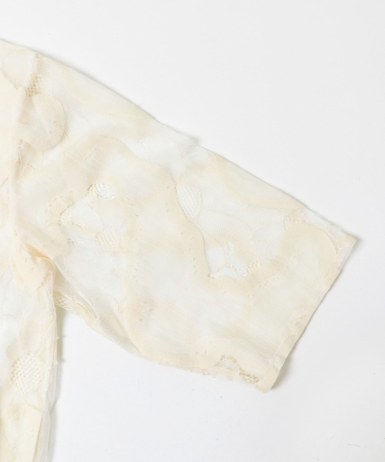 URBAN RESEARCH「ESTHE　OVERSIZED SHEER LACE SHIRTS」|シャツ・ブラウス|