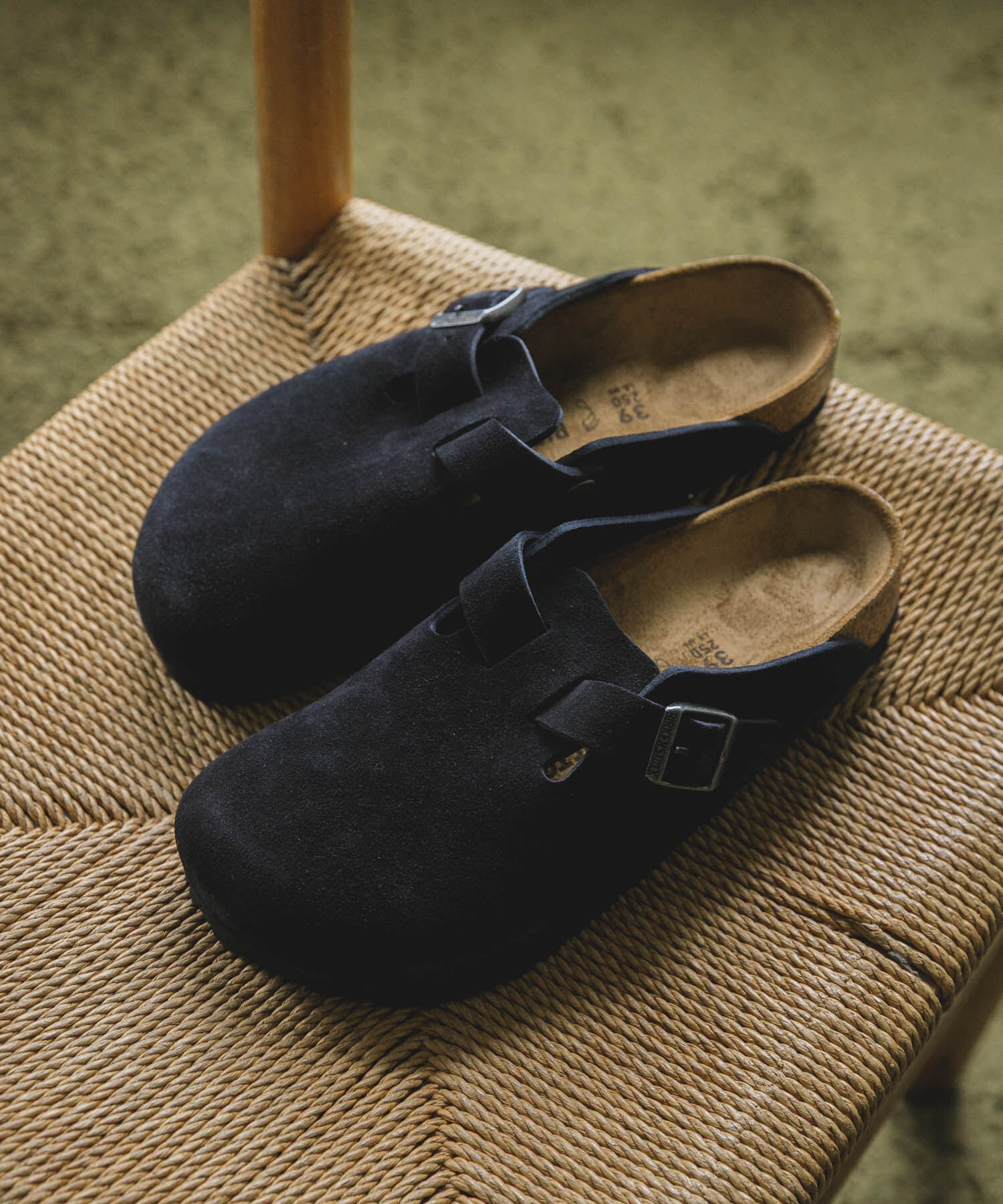 URBAN RESEARCH DOORS「BIRKENSTOCK　BOSTON(REGULAR)」|サンダル|ブラック