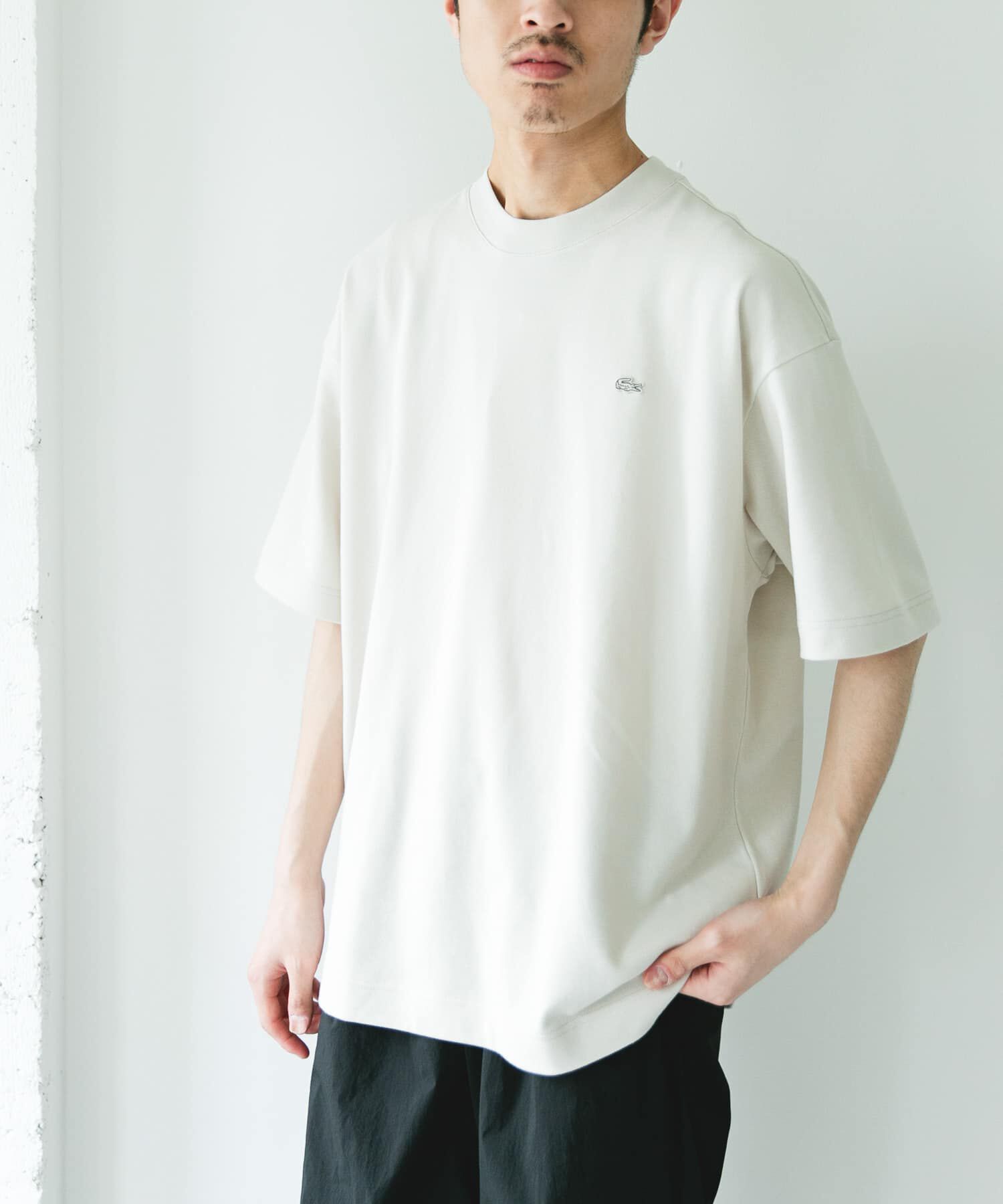 URBAN RESEARCH DOORS「『別注』LACOSTE&times;DOORS　MOSS STITCH SHORT-SLEEVE T-SHIRTS」|Tシャツ・カットソー|
