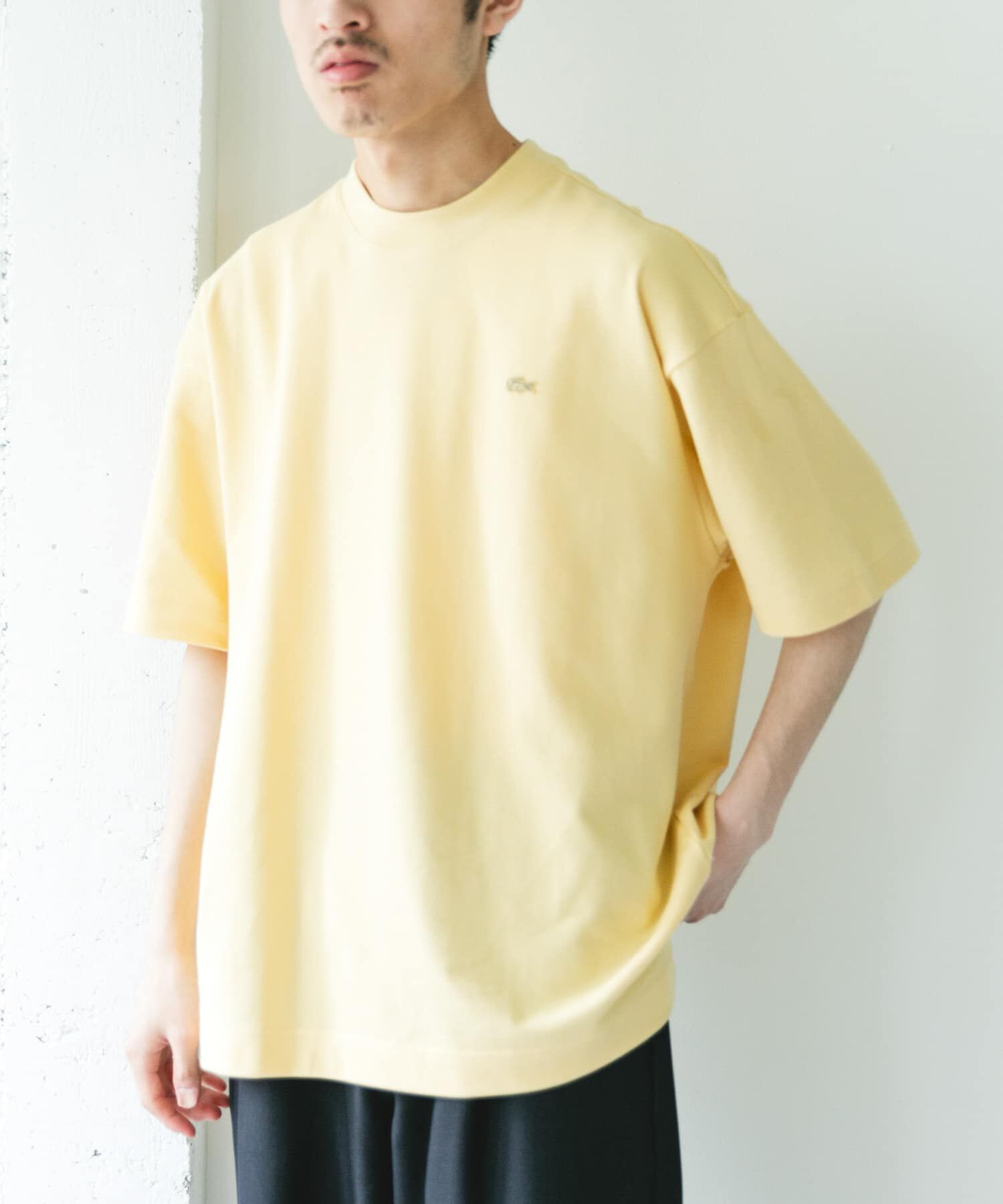 URBAN RESEARCH DOORS「『別注』LACOSTE&times;DOORS　MOSS STITCH SHORT-SLEEVE T-SHIRTS」|Tシャツ・カットソー|