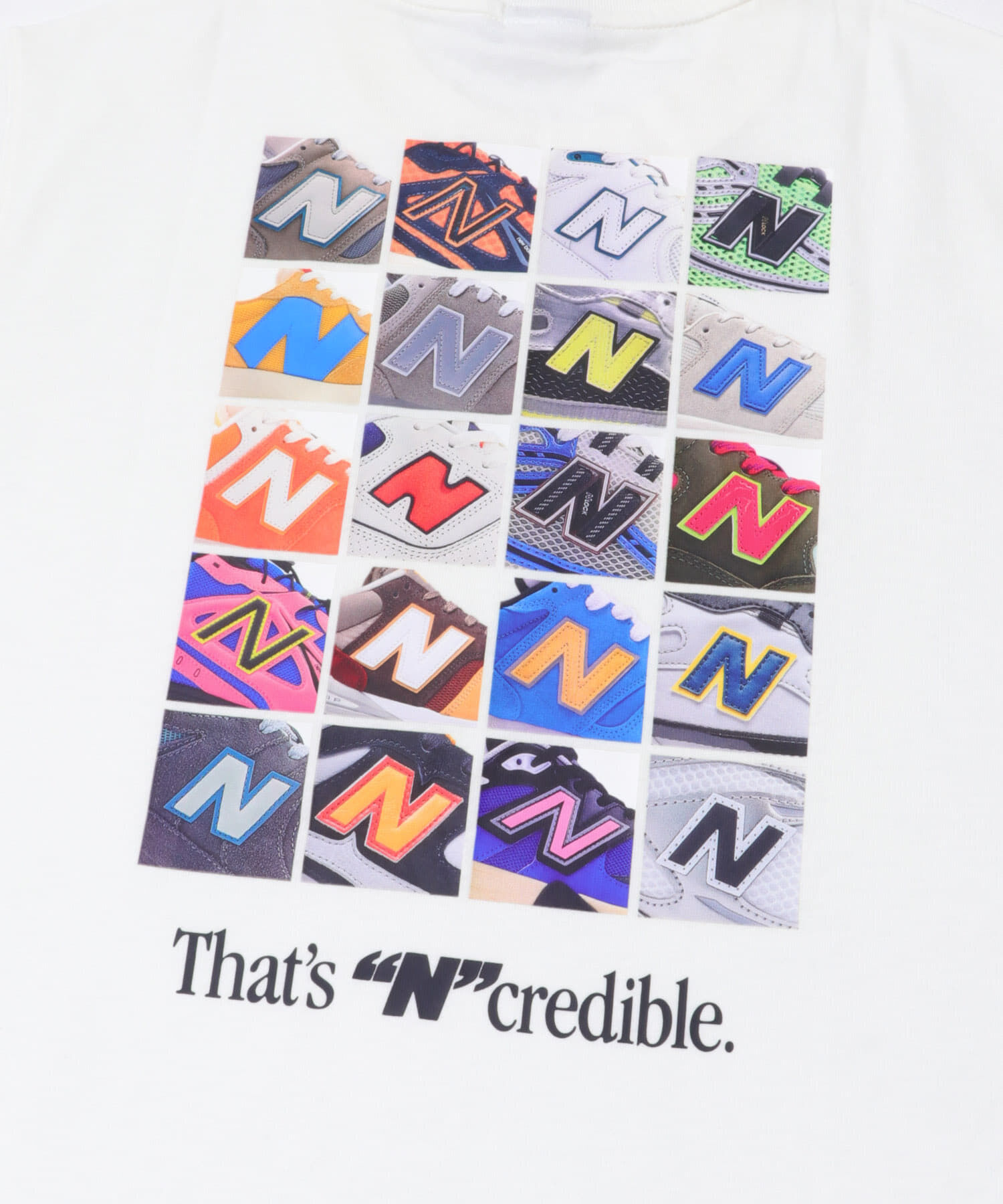 URBAN RESEARCH DOORS「NEW BALANCE　NコラージュTシャツ」|Tシャツ・カットソー|