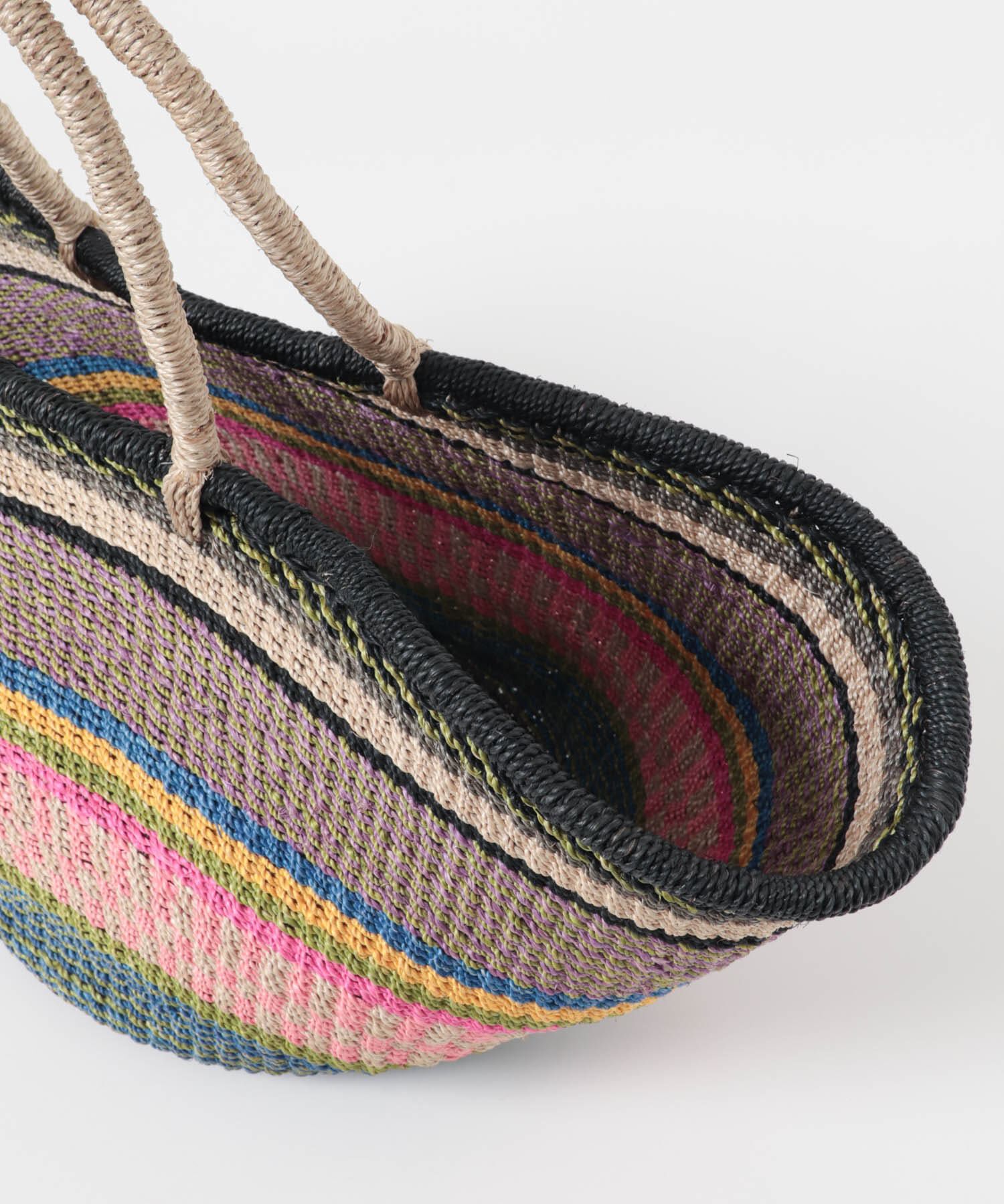 URBAN RESEARCH DOORS「BAGMATI　アバカバッグ」|かごバッグ|