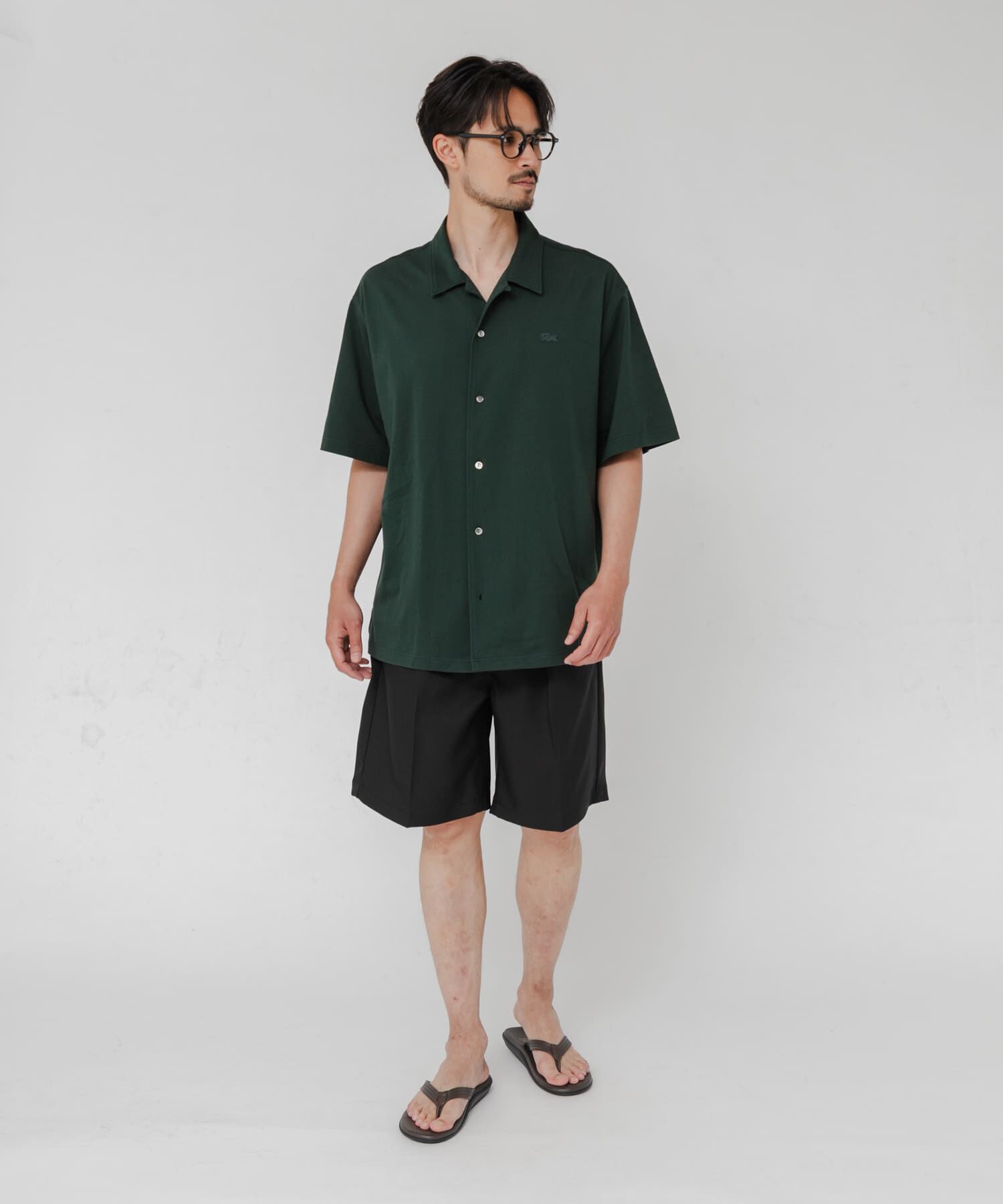 URBAN RESEARCH「『別注』LACOSTE&times;URBAN RESEARCH　FUNCTIONAL PIQUE OP SHIRTS」|シャツ・ブラウス|