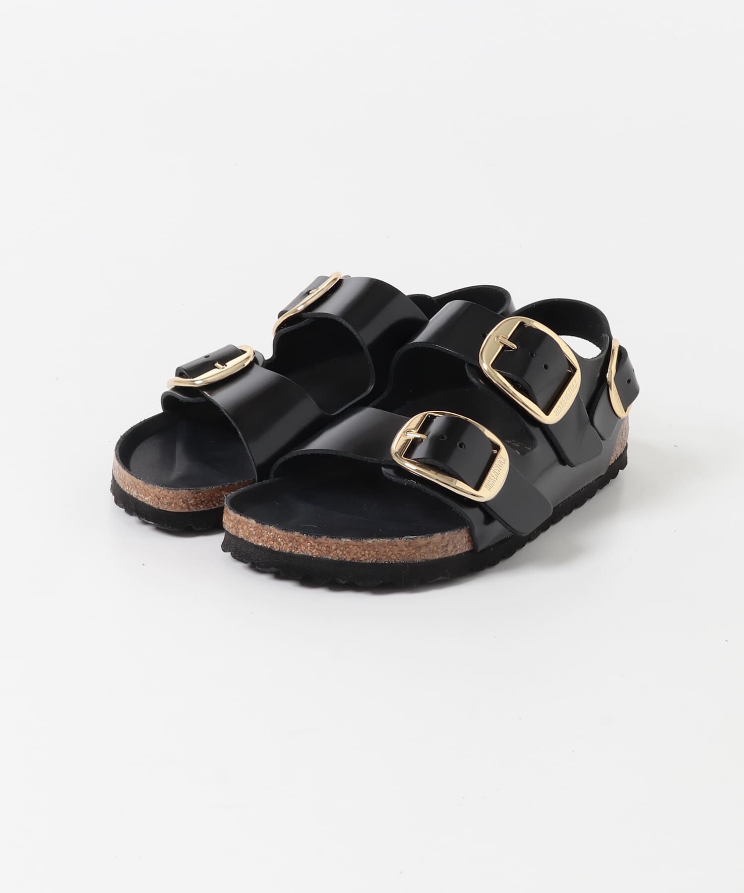 URBAN RESEARCH「BIRKENSTOCK　MILANO BIG BUCKLE」|サンダル|ブラック