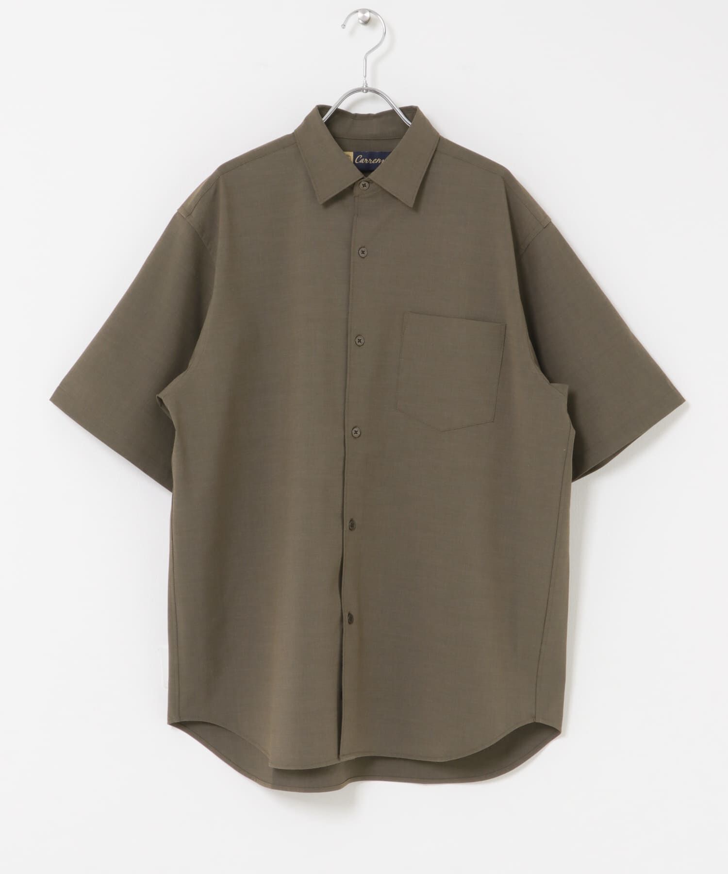 URBAN RESEARCH DOORS「FORK&SPOON　キャリーマンレギュラーカラーシャツ」|シャツ・ブラウス|