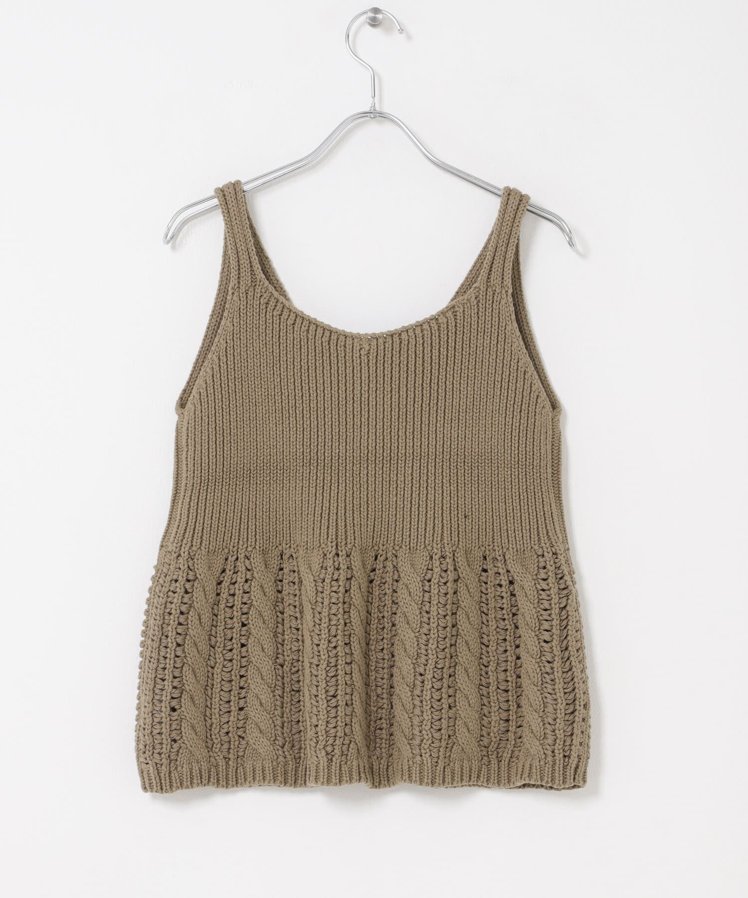 URBAN RESEARCH DOORS「Button Cotton Knit Vest」|ベスト・ジレ|