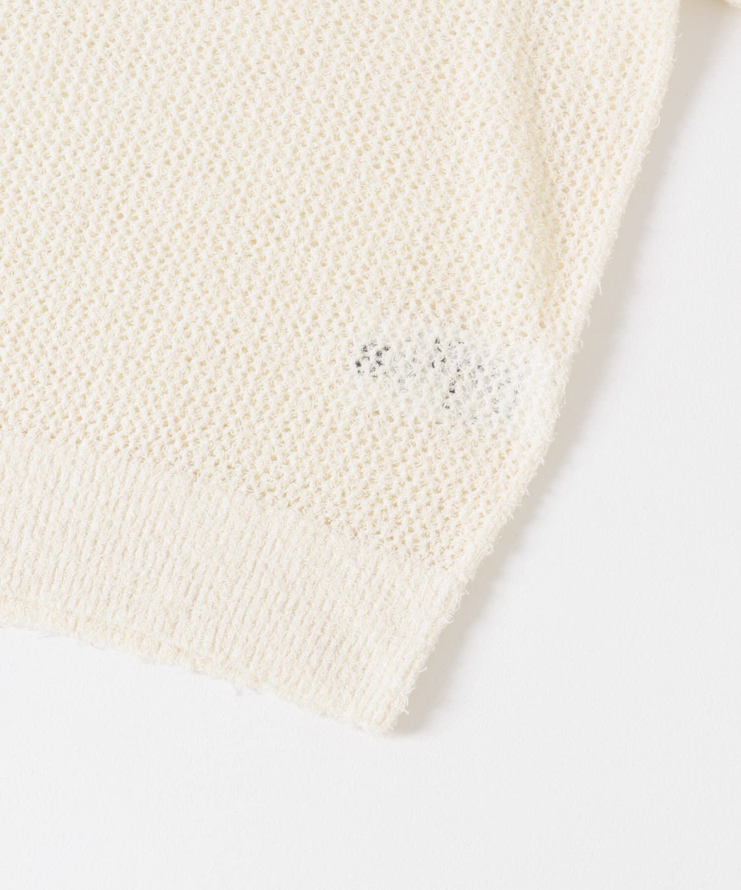 URBAN RESEARCH DOORS「Acetate Mix Collared Knit」|ニット・セーター|