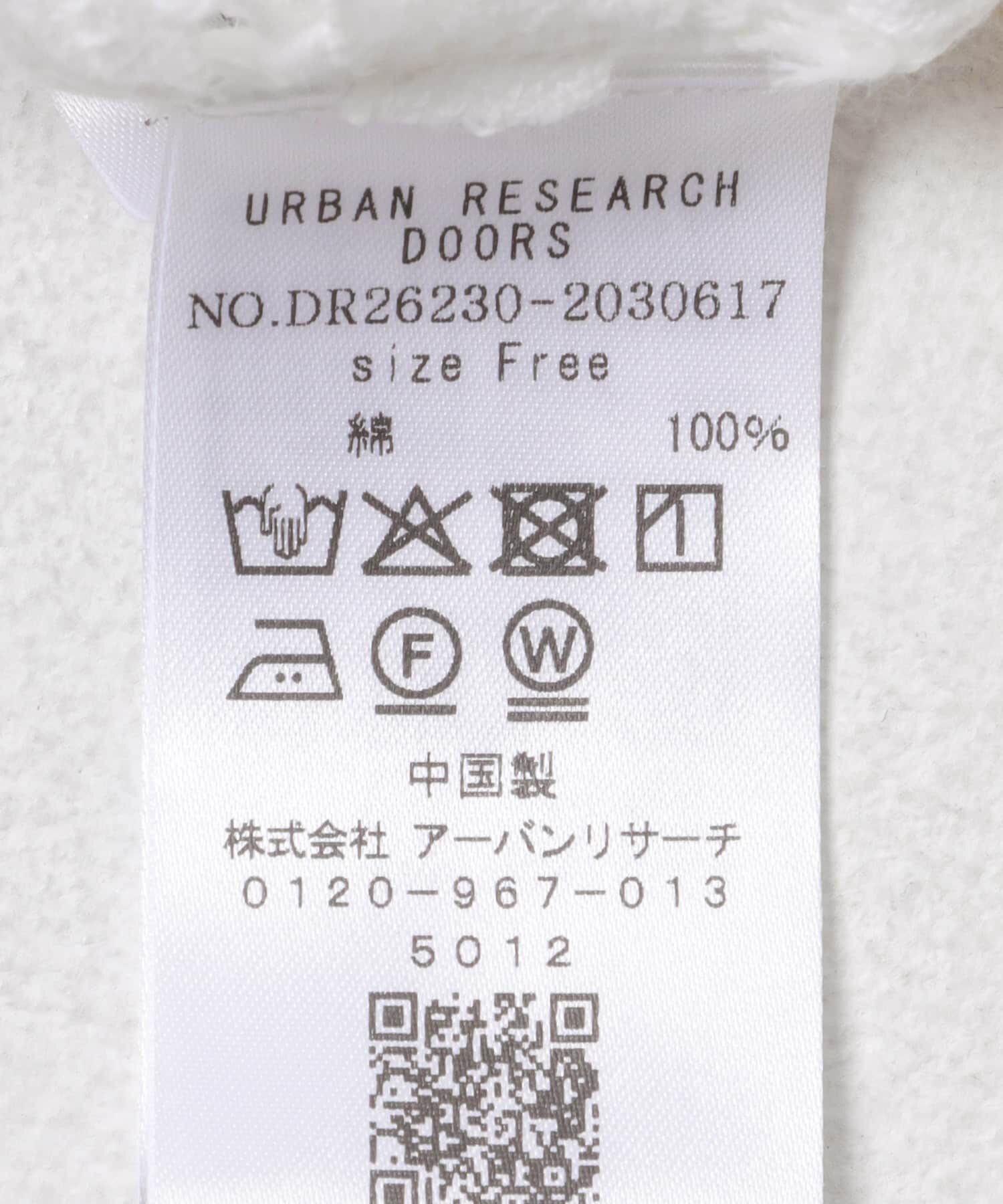 URBAN RESEARCH DOORS「Batten Lace Cotton Blouse」|シャツ・ブラウス|