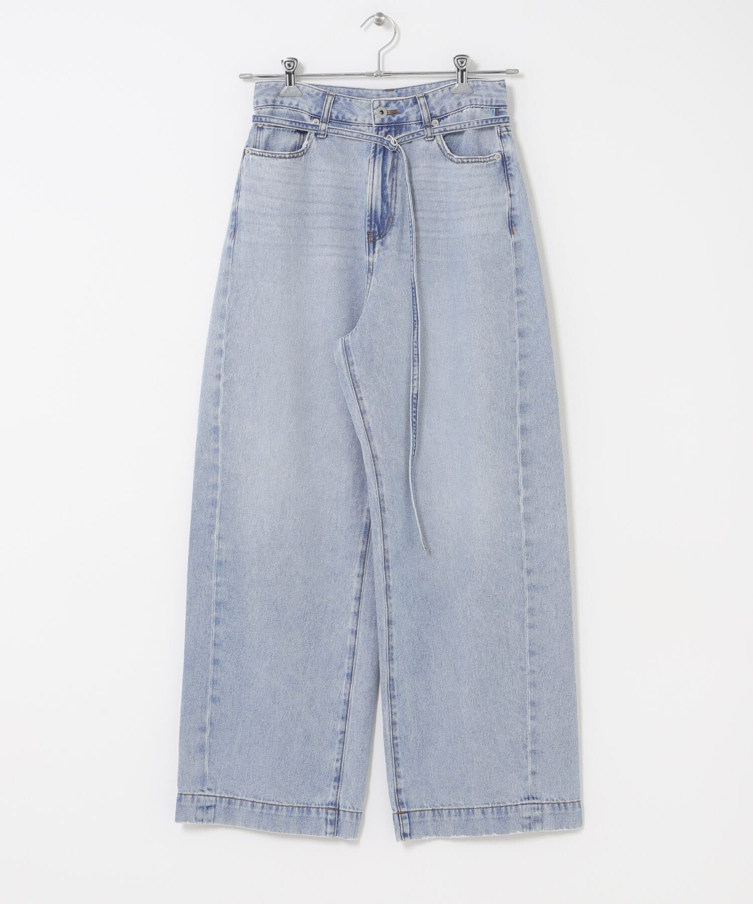 URBAN RESEARCH DOORS「Belted Light Denim」|デニム|