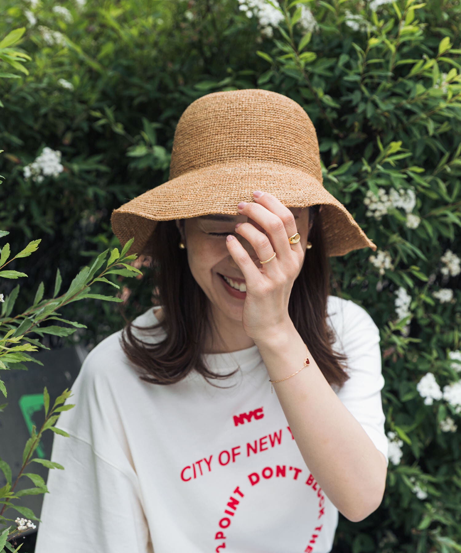 URBAN RESEARCH DOORS「ラフィアハット」|ハット|