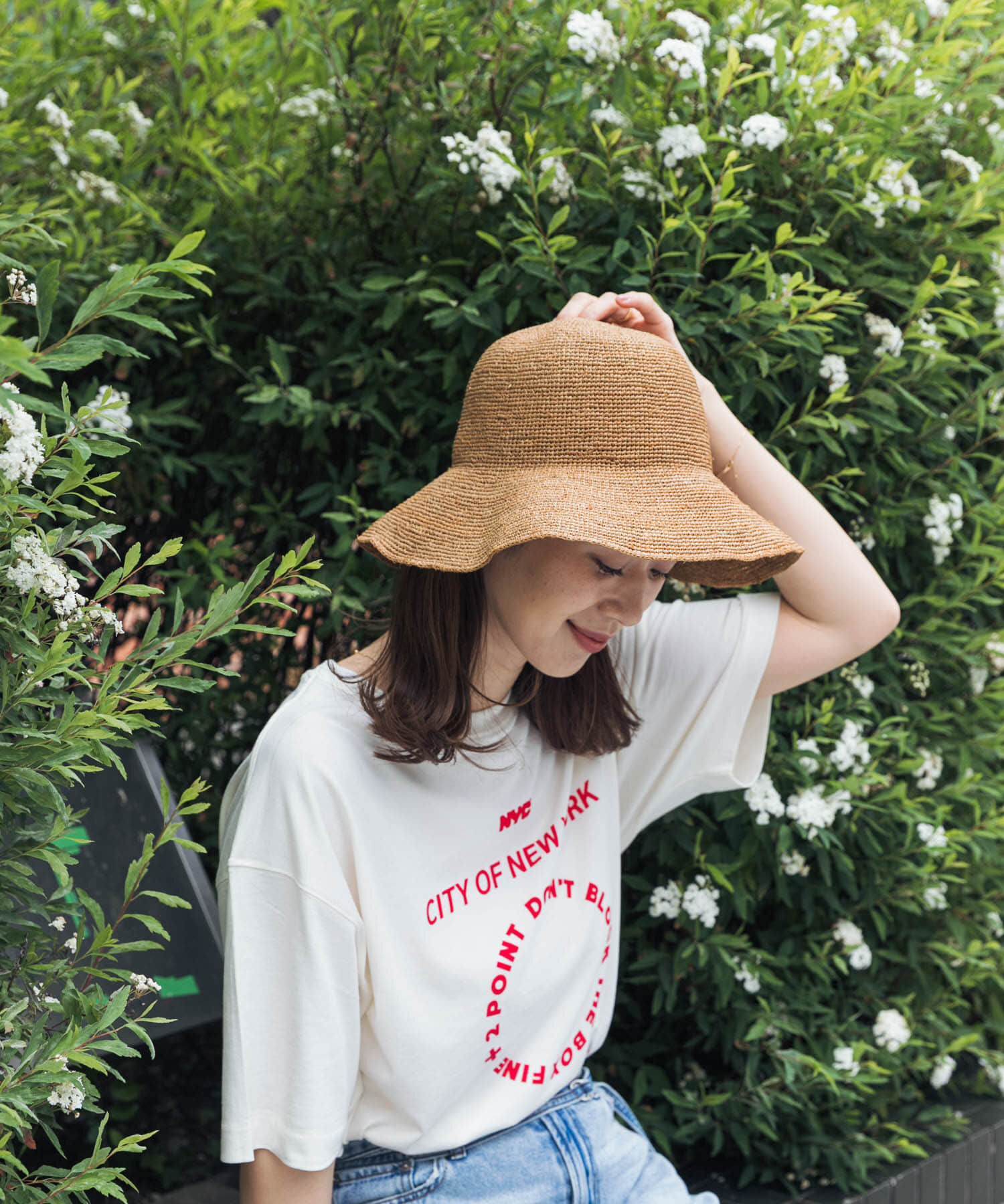 URBAN RESEARCH DOORS「ラフィアハット」|ハット|