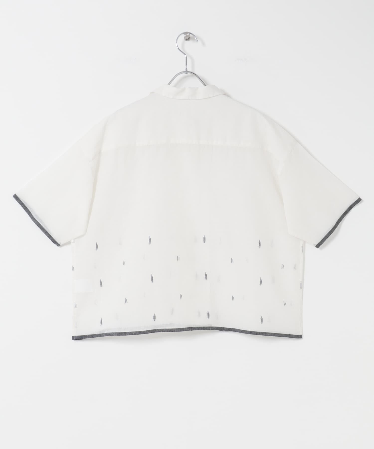 かぐれ「ジャムダニオープンカラーシャツ」|シャツ・ブラウス|