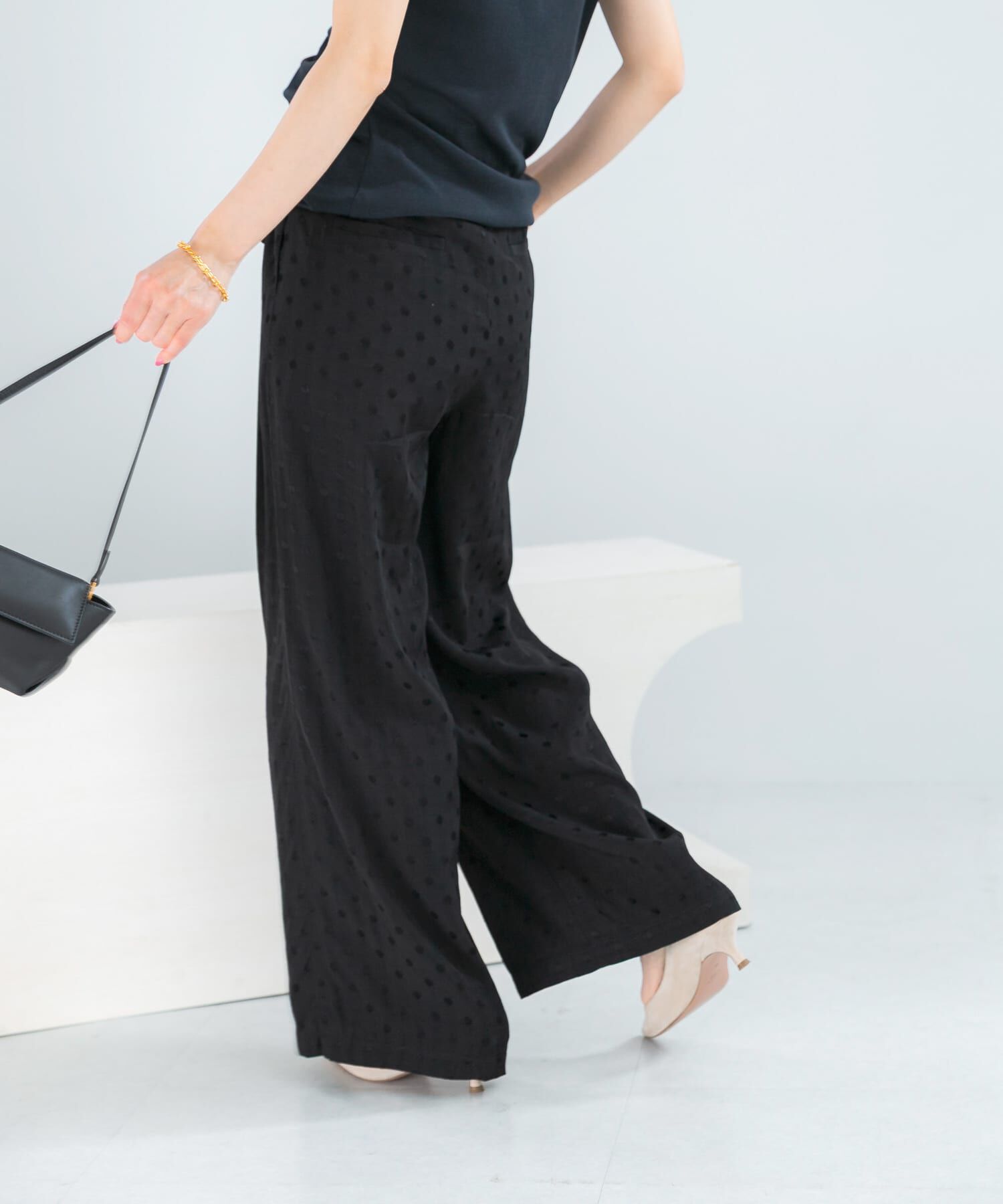 URBAN RESEARCH ROSSO「サテンドットパンツ」|その他|