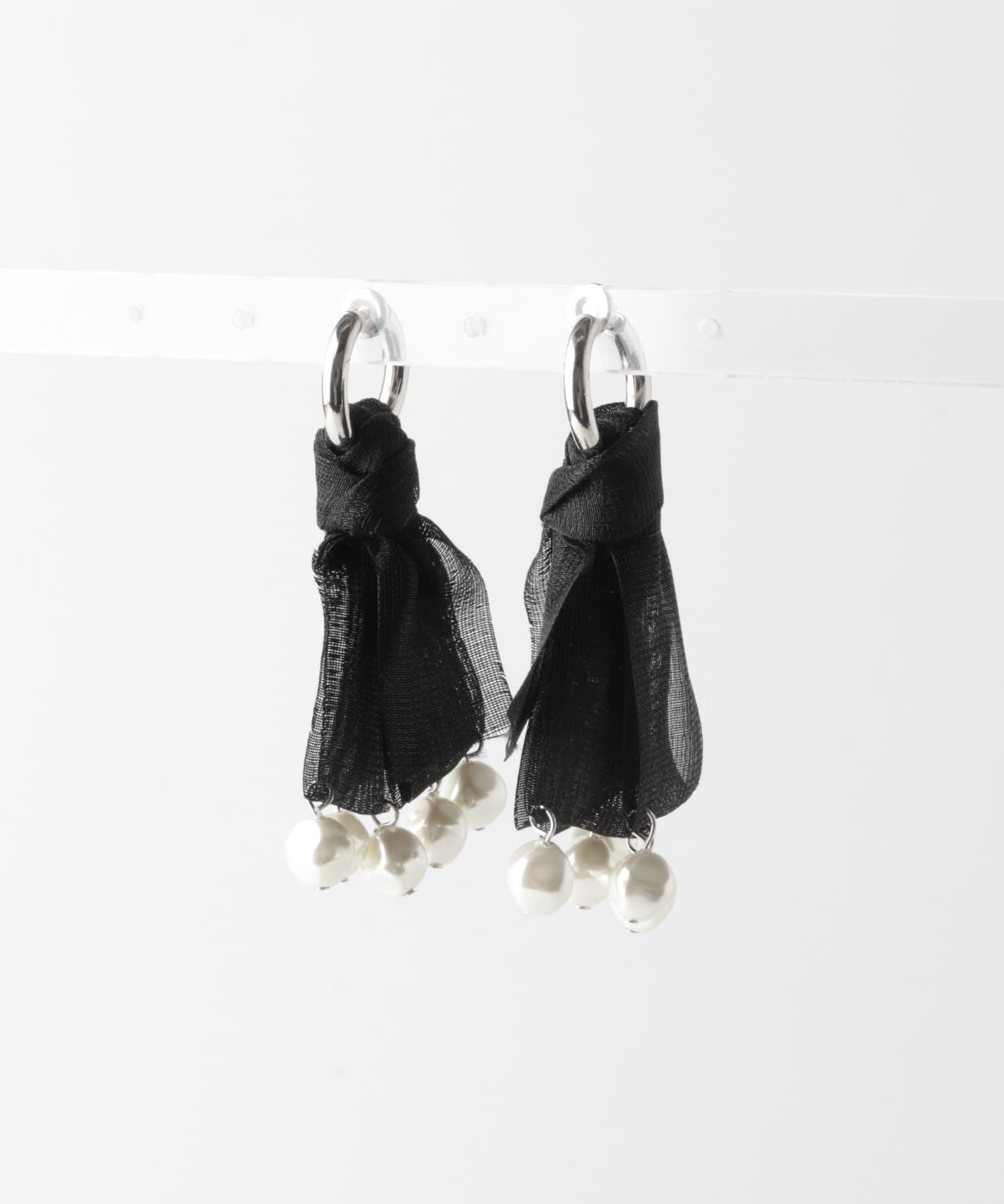 SMELLY「シアードレープパールイヤリング」|イヤリング|