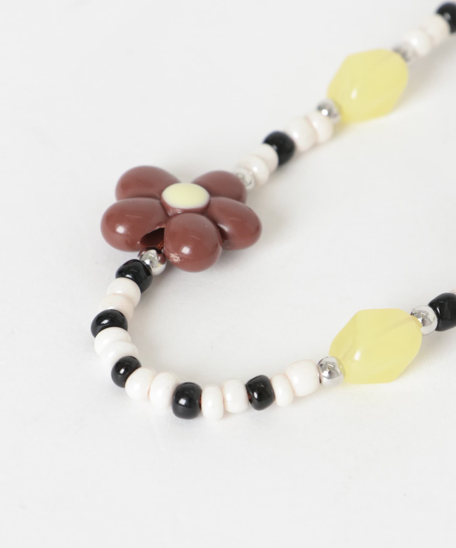 SMELLY「フラワービーズストラップ」|チャーム・キーホルダー|