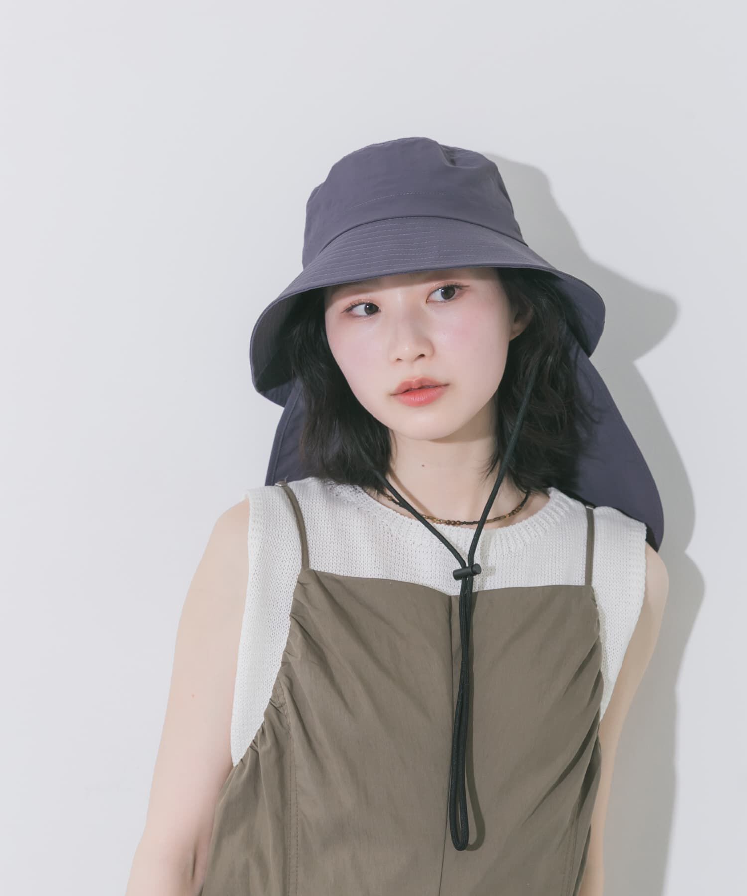 SMELLY「『撥水/UVカット』サンシェードバケットハット」|ハット|