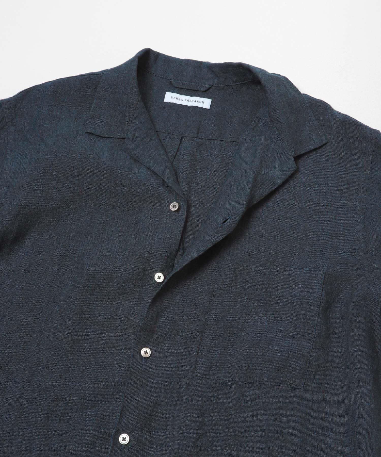 URBAN RESEARCH「LINEN CHAMBRAY O/C SHIRTS」|シャツ・ブラウス|