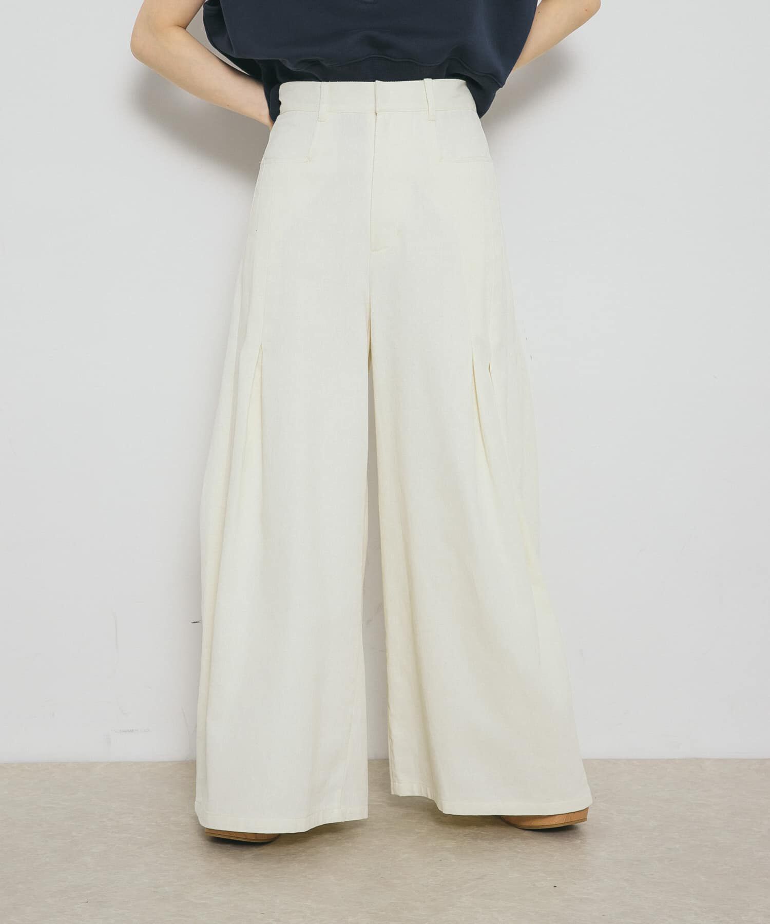  「『2サイズ展開』サイドタックバギーパンツ」|その他|