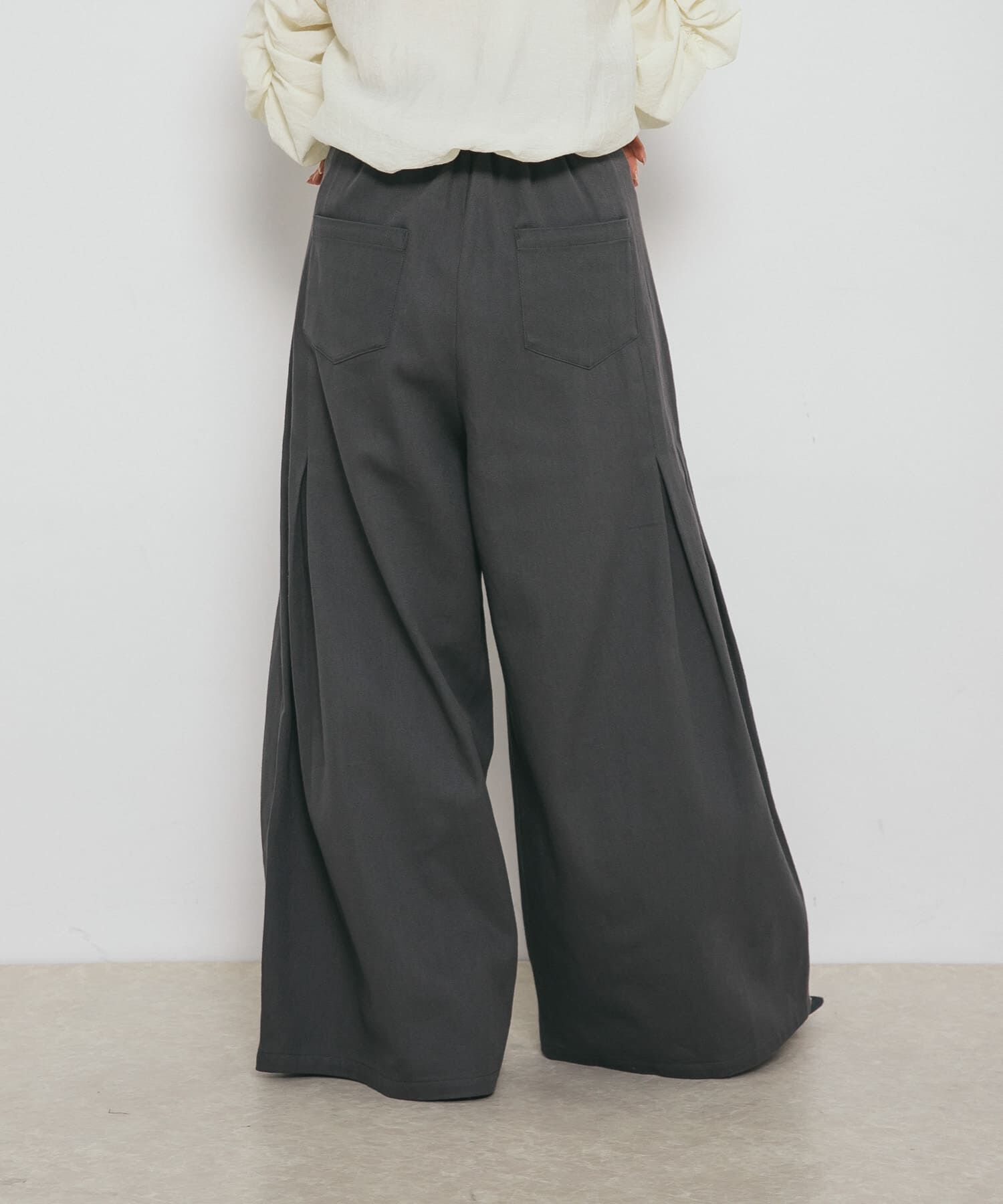  「『2サイズ展開』サイドタックバギーパンツ」|その他|