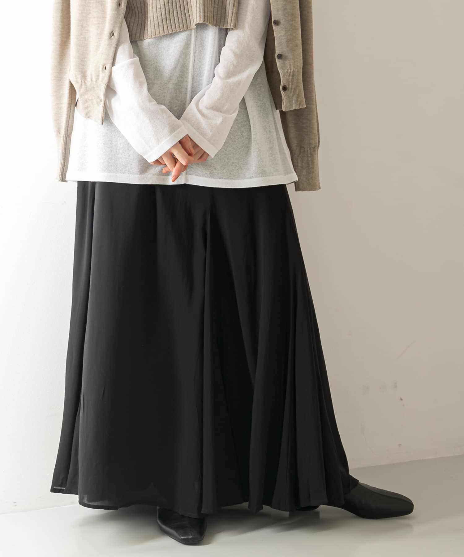  「マキシフレアスカート&there4;」|スカート|