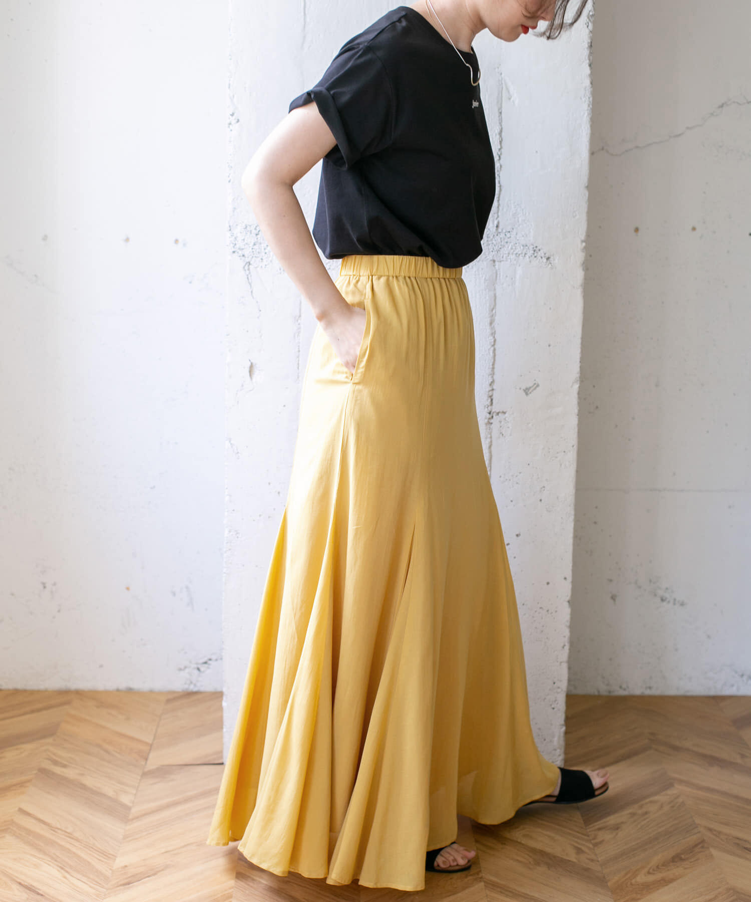  「マキシフレアスカート&there4;」|スカート|