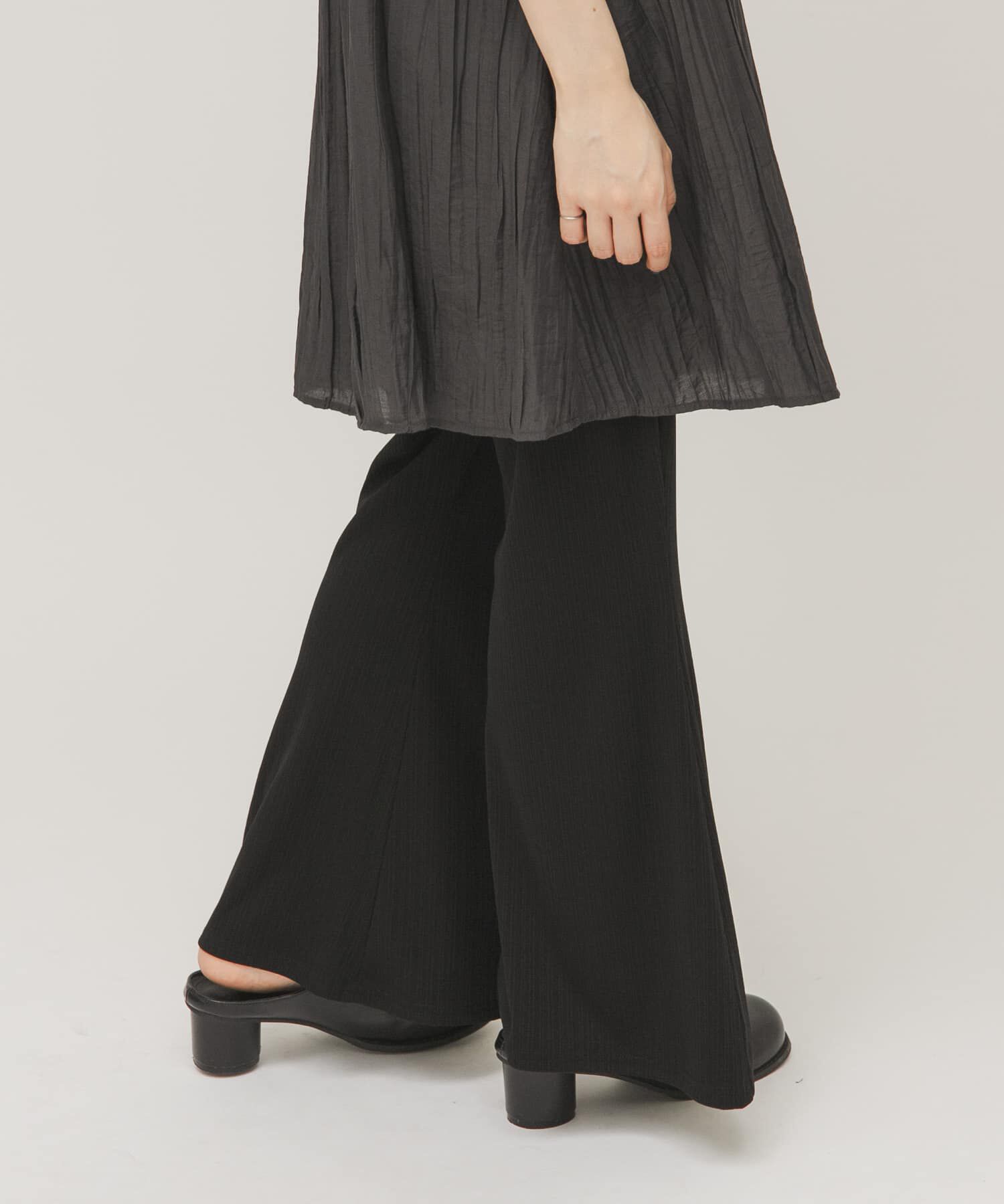  「イージーRIBフレアパンツ」|その他|