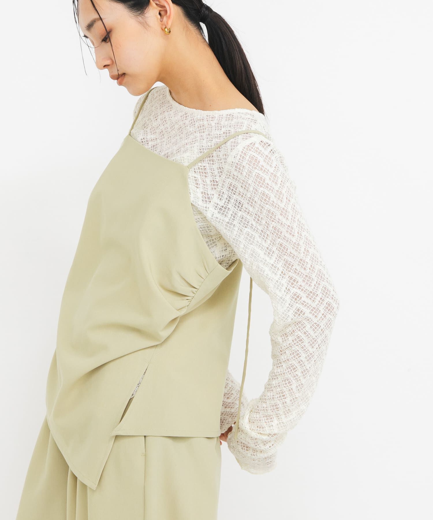  「シュリンクレーストップス」|Tシャツ・カットソー|